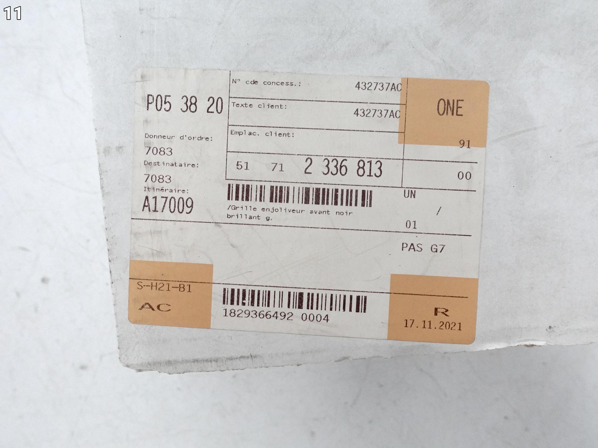BMW 4 F32 F33 F36 M-PAKIET LCI 13-20 GRILL ATRAPA NERKA KRATKA LEWA BLACK BMW 4 F32 F33 F36 M-PAKIET LCI 13-20 GRILL ATRAPA NERKA KRATKA LEWA BLACK - obrazek 12