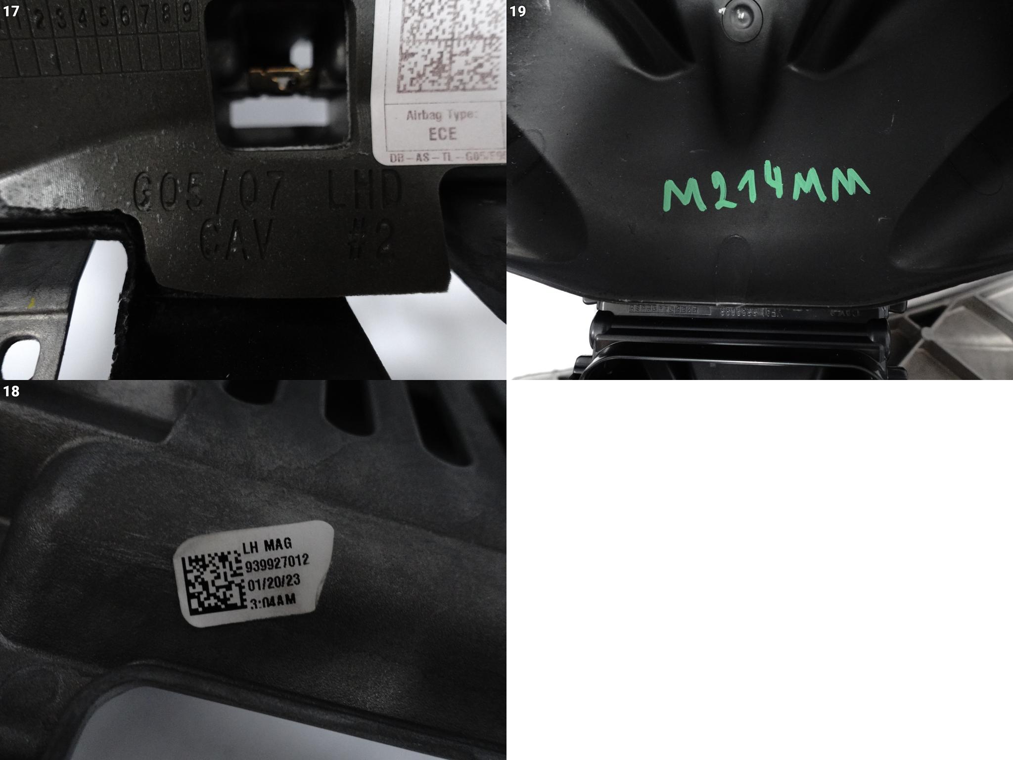 BMW X5 G05 X6 G06 X7 G07 18-23 KONSOLA DESKA SKÓRA CZARNA BLACK HEAD UP HUD BMW X5 G05 X6 G06 X7 G07 18-23 KONSOLA DESKA SKÓRA CZARNA BLACK HEAD UP HUD - obrazek 15