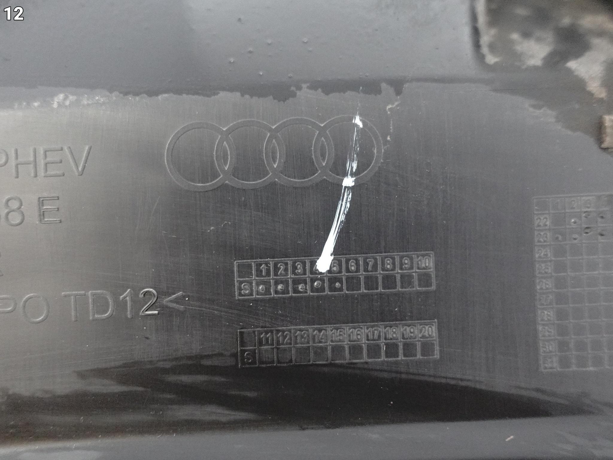 AUDI Q3 II F3 83A S-LINE 19- SPOILER DYFUZOR W ZDERZAK TYŁ CZERŃ SATYNOWA AUDI Q3 II F3 83A S-LINE 19- SPOILER DYFUZOR W ZDERZAK TYŁ CZERŃ SATYNOWA - obrazek 13