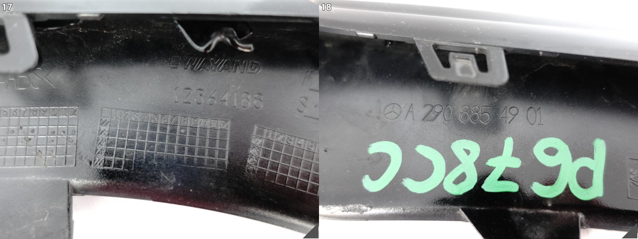 MERCEDES AMG GT 63 X290 4-DOOR COUPÉ 19-23 SPOILER KRATKA + LISTWY PRZÓD MERCEDES AMG GT 63 X290 4-DOOR COUPÉ 19-23 SPOILER KRATKA + LISTWY PRZÓD - obrazek 15