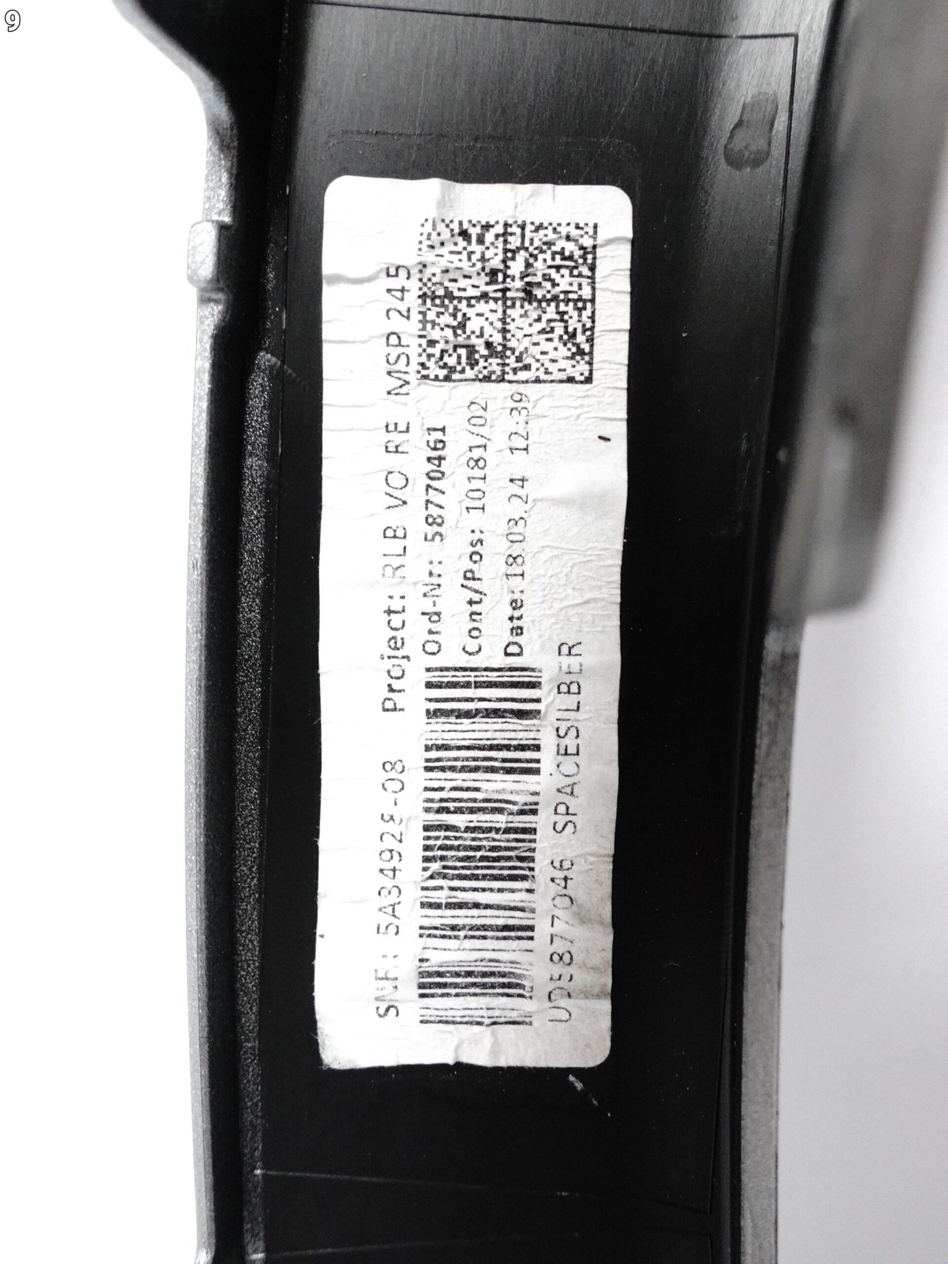 BMW X1 U11 M-PAKIET MSP SPORT FR 22- LISTWA NAKŁADKA NA BŁOTNIK PRAWA PRZÓD BMW X1 U11 M-PAKIET MSP SPORT FR 22- LISTWA NAKŁADKA NA BŁOTNIK PRAWA PRZÓD - obrazek 10
