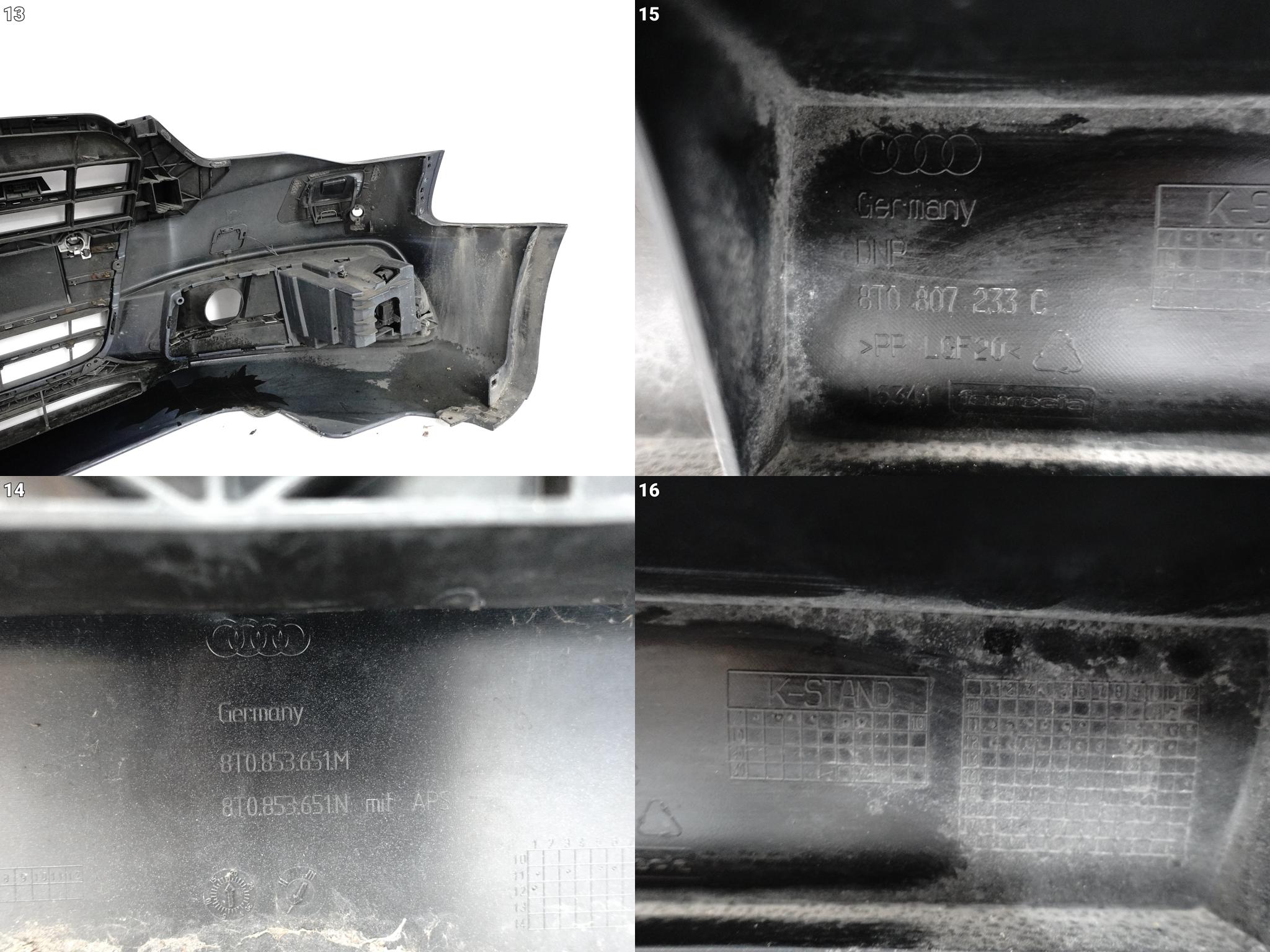 AUDI S5 8T0 LIFT FL 11-16 ZDERZAK GRILL ATRAPA KRATKA HALOGEN KOMPLETNY AUDI S5 8T0 LIFT FL 11-16 ZDERZAK GRILL ATRAPA KRATKA HALOGEN KOMPLETNY - obrazek 14