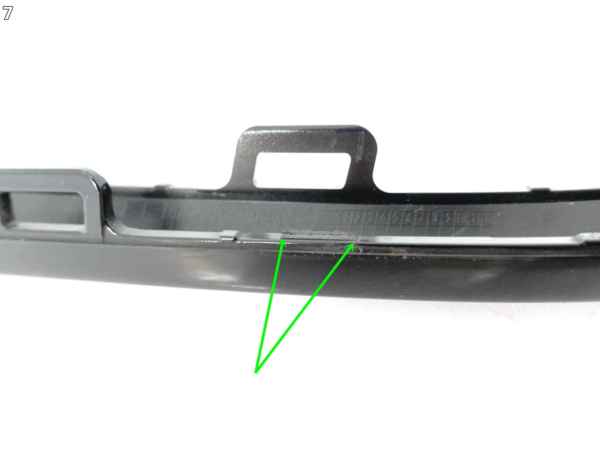 MERCEDES GLS II X167 AMG LIFT MOPF 23- LISTWA SPOILER W ZDERZAK PRZÓD PRAWA MERCEDES GLS II X167 AMG LIFT MOPF 23- LISTWA SPOILER W ZDERZAK PRZÓD PRAWA - obrazek 8