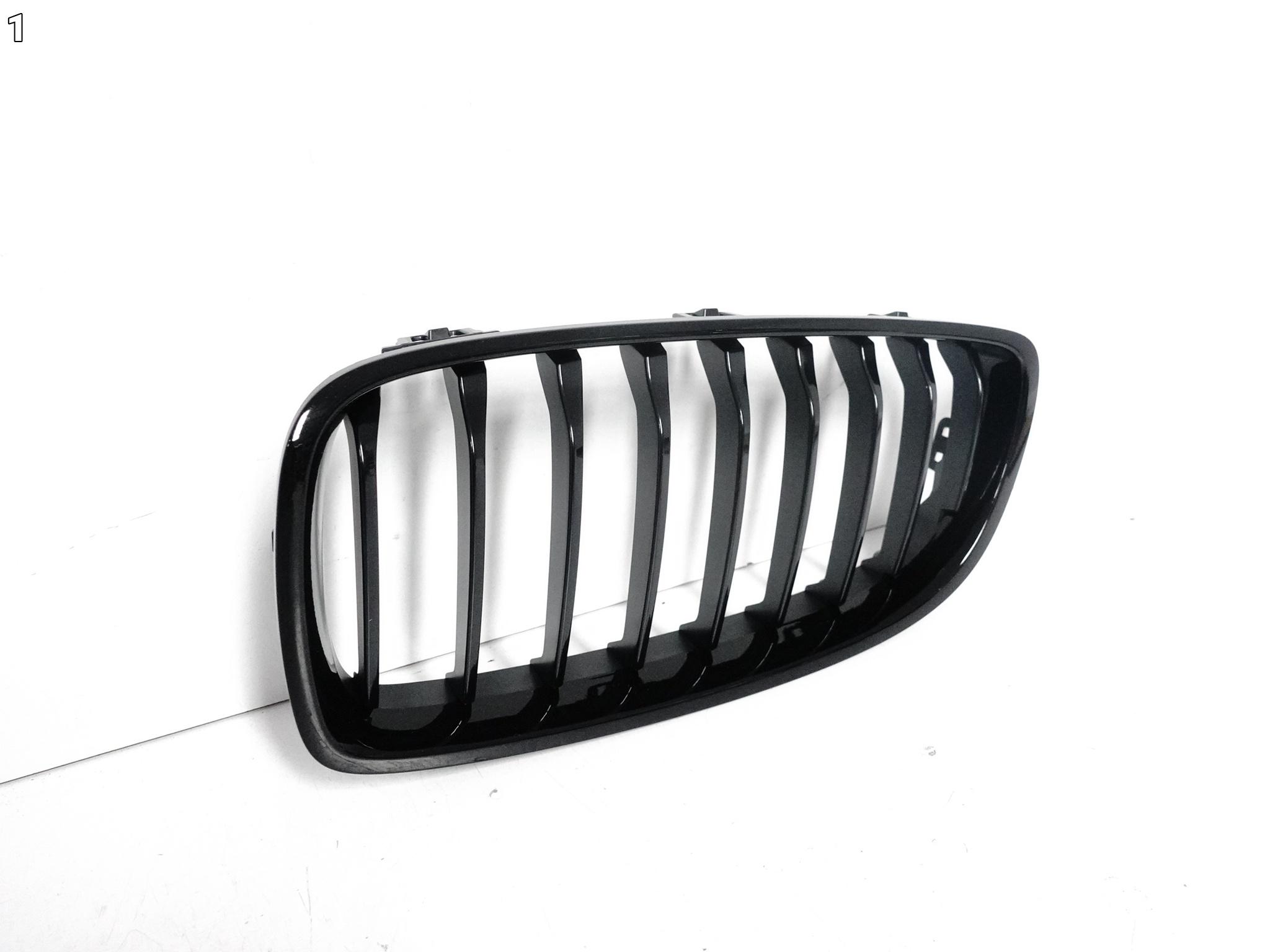 BMW 4 F32 F33 F36 M-PAKIET LCI 13-20 GRILL ATRAPA NERKA KRATKA LEWA BLACK BMW 4 F32 F33 F36 M-PAKIET LCI 13-20 GRILL ATRAPA NERKA KRATKA LEWA BLACK - obrazek 2