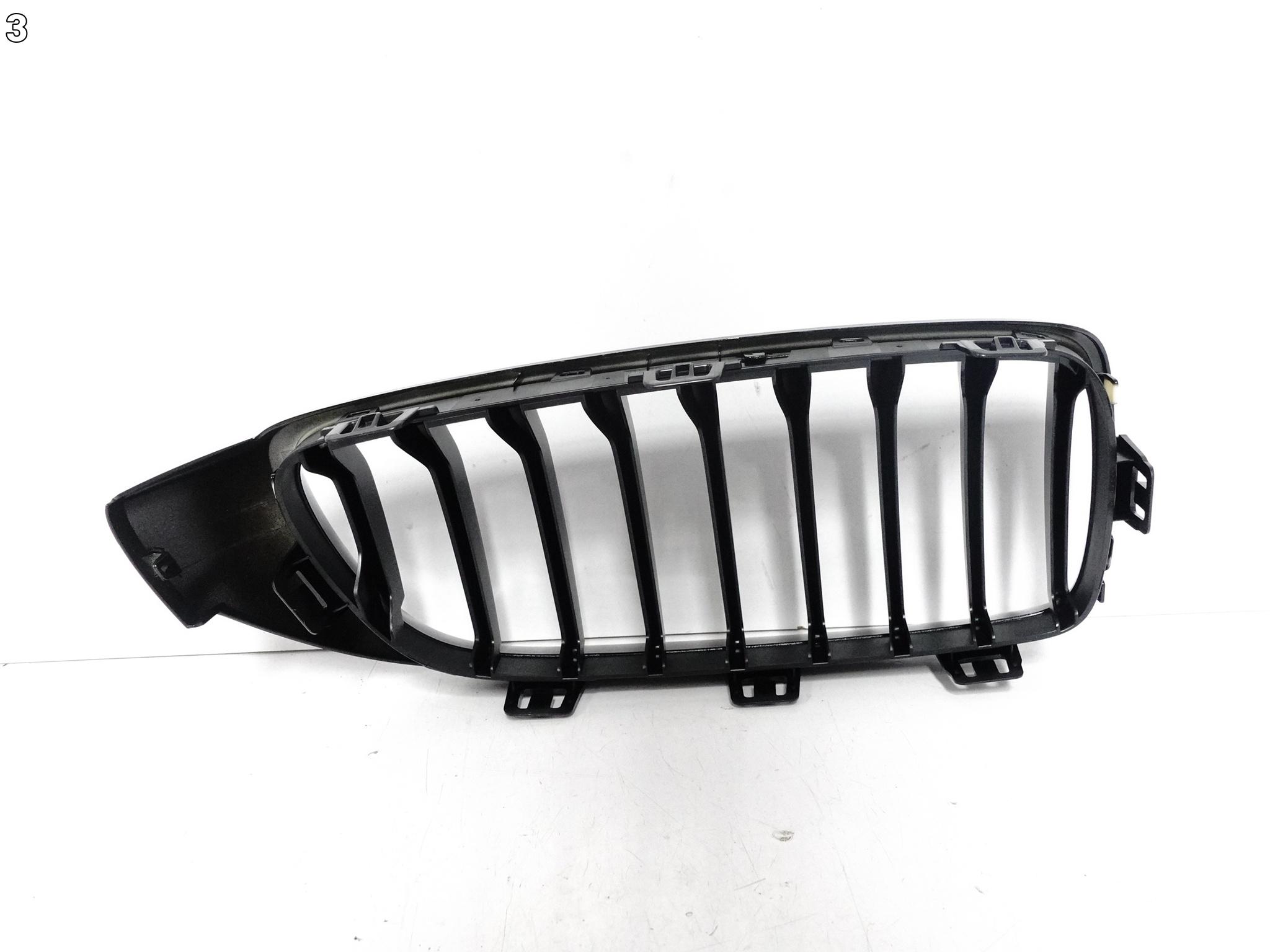 BMW 4 F32 F33 F36 M-PAKIET LCI 13-20 GRILL ATRAPA NERKA KRATKA LEWA BLACK BMW 4 F32 F33 F36 M-PAKIET LCI 13-20 GRILL ATRAPA NERKA KRATKA LEWA BLACK - obrazek 4