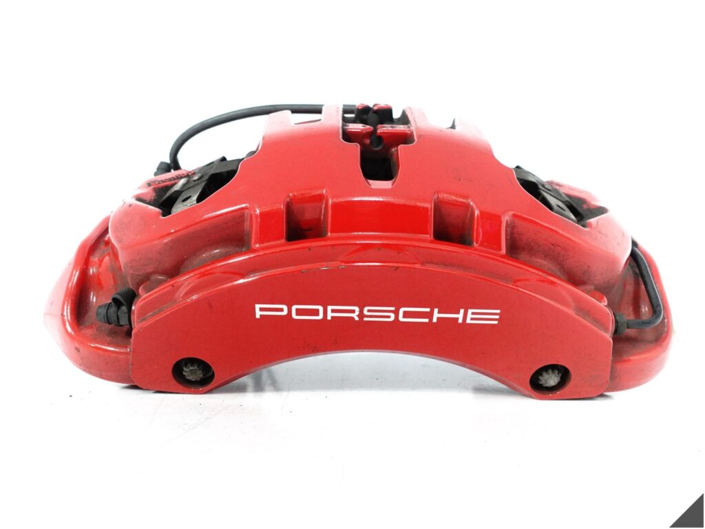 PORSCHE CAYENNE 9Y3 COUPE 9Y0 17- ZACISK HAMULCOWY PRAWY PRZÓD + KLOCKI PORSCHE CAYENNE 9Y3 COUPE 9Y0 17- ZACISK HAMULCOWY PRAWY PRZÓD + KLOCKI