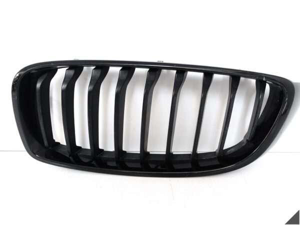 BMW 4 F32 F33 F36 M-PAKIET MSP 13-20 ZDERZAK GRILL ATRAPA NERKA LEWA BLACK
