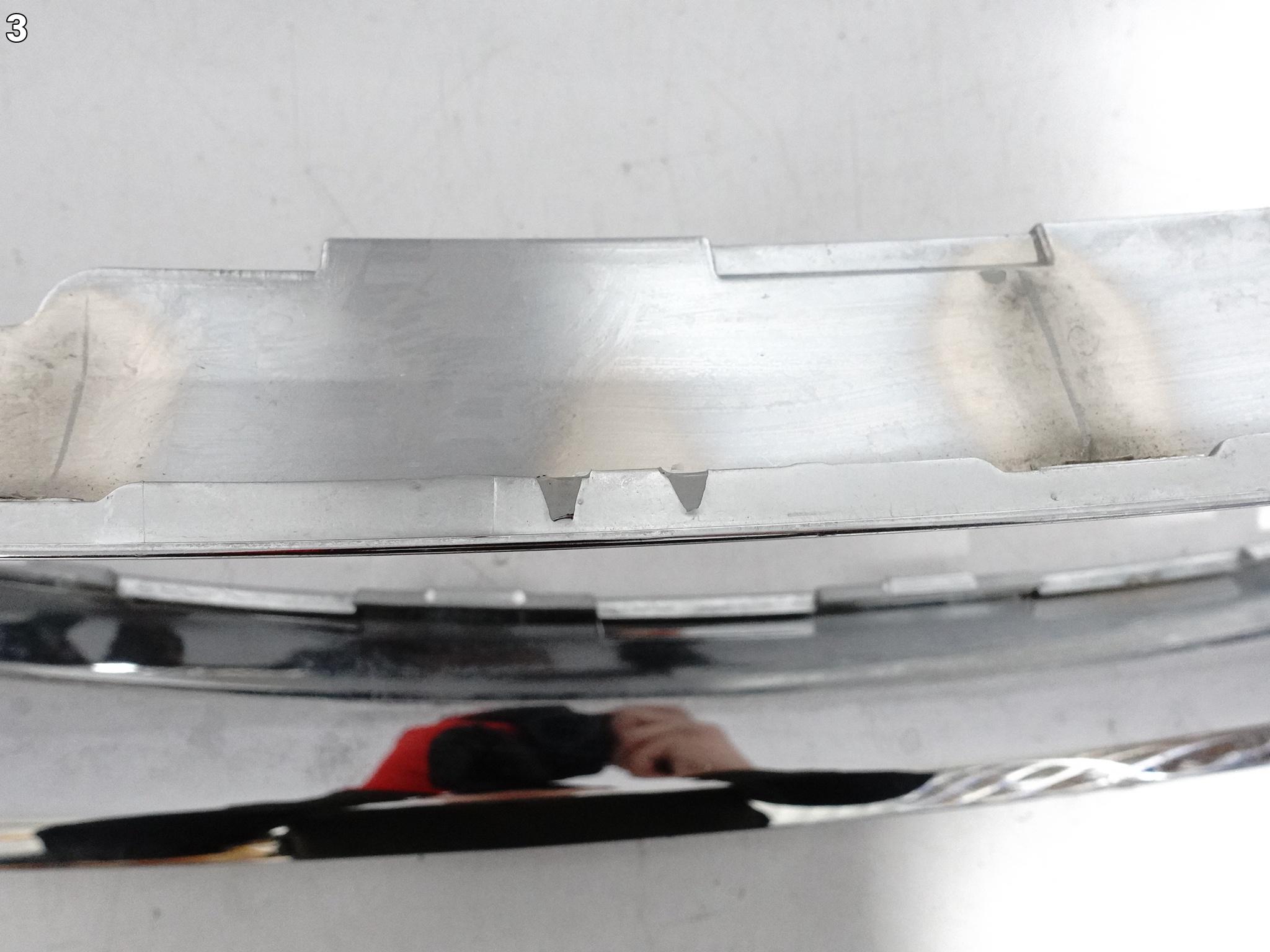 FORD MUSTANG V 5 LIFT S197 12-14 RAMKA CHROM GRILL ATRAPA W ZDERZAK PRZÓD FORD MUSTANG V 5 LIFT S197 12-14 RAMKA CHROM GRILL ATRAPA W ZDERZAK PRZÓD - obrazek 4