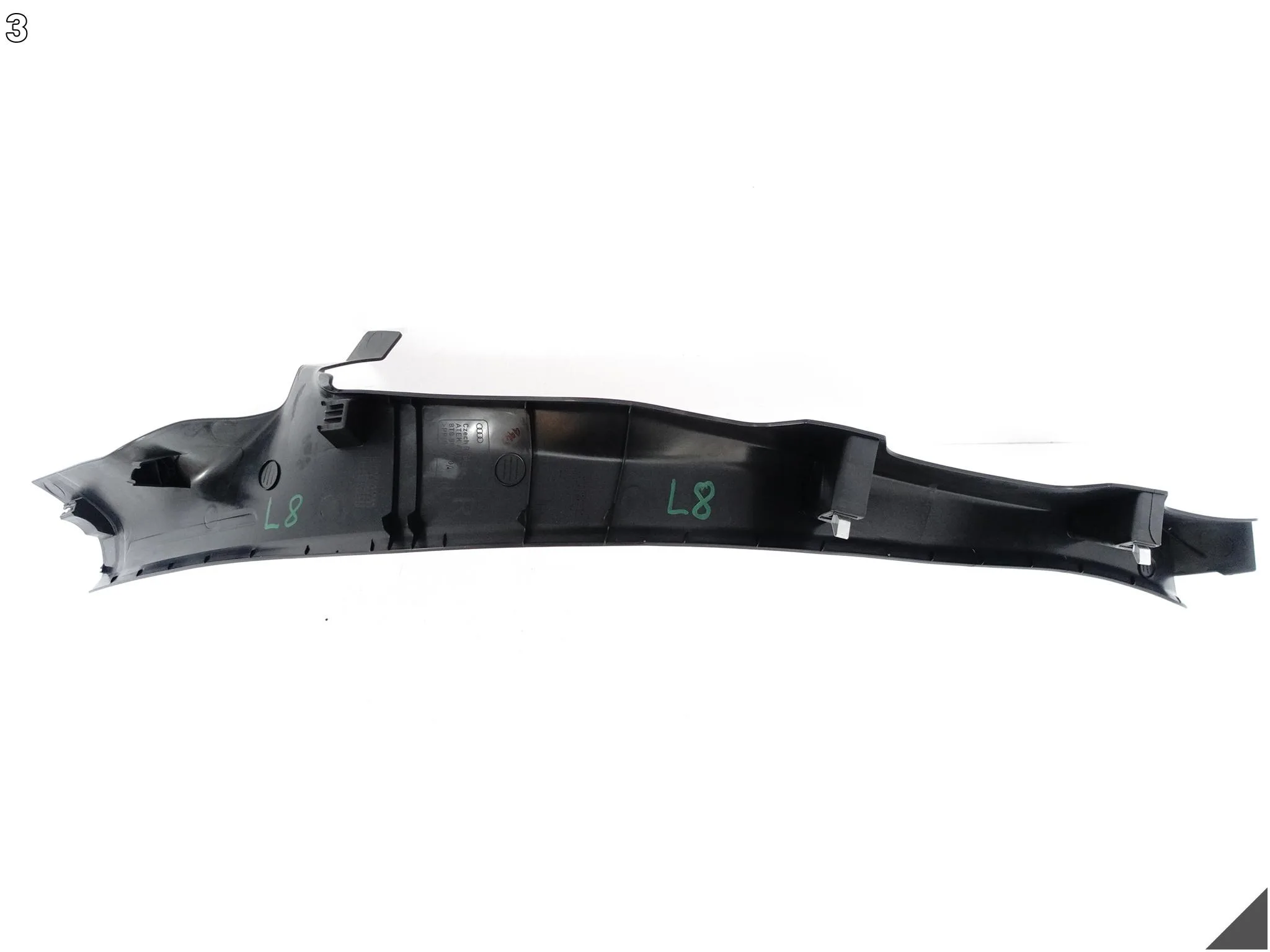 AUDI A5 S5 8T8 B8 07-16 SPORTBACK LISTWA OSŁONA POSZYCIE SŁUPEK C PRAWA AUDI A5 S5 8T8 B8 07-16 SPORTBACK LISTWA OSŁONA POSZYCIE SŁUPEK C PRAWA - obrazek 4