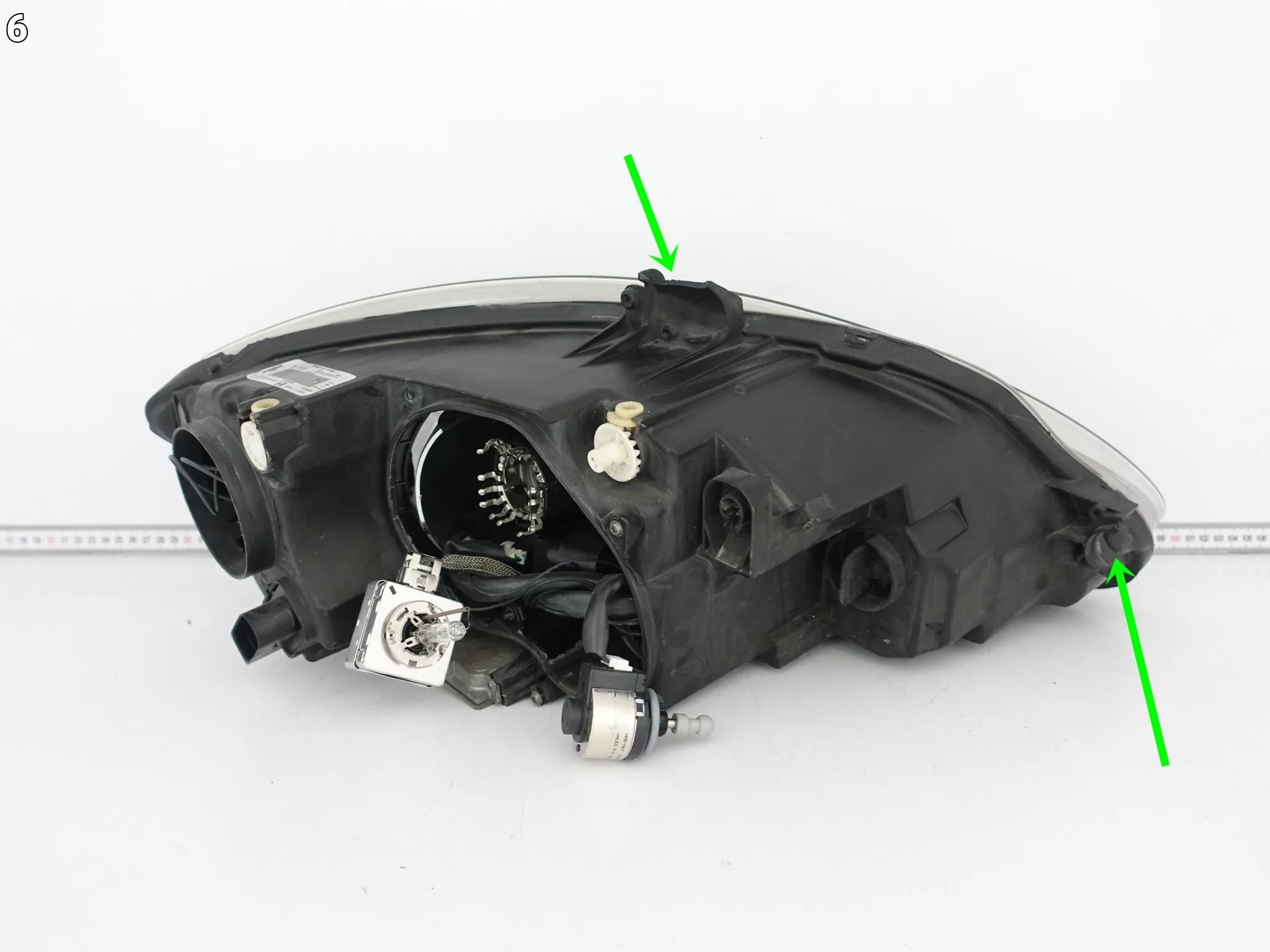 SEAT LEON II 2 CUPRA 5P1 1P1 09-12 LIFT ALTEA LAMPA XENON SKRĘTNY LEWA EU SEAT LEON II 2 CUPRA 5P1 1P1 09-12 LIFT ALTEA LAMPA XENON SKRĘTNY LEWA EU - obrazek 7