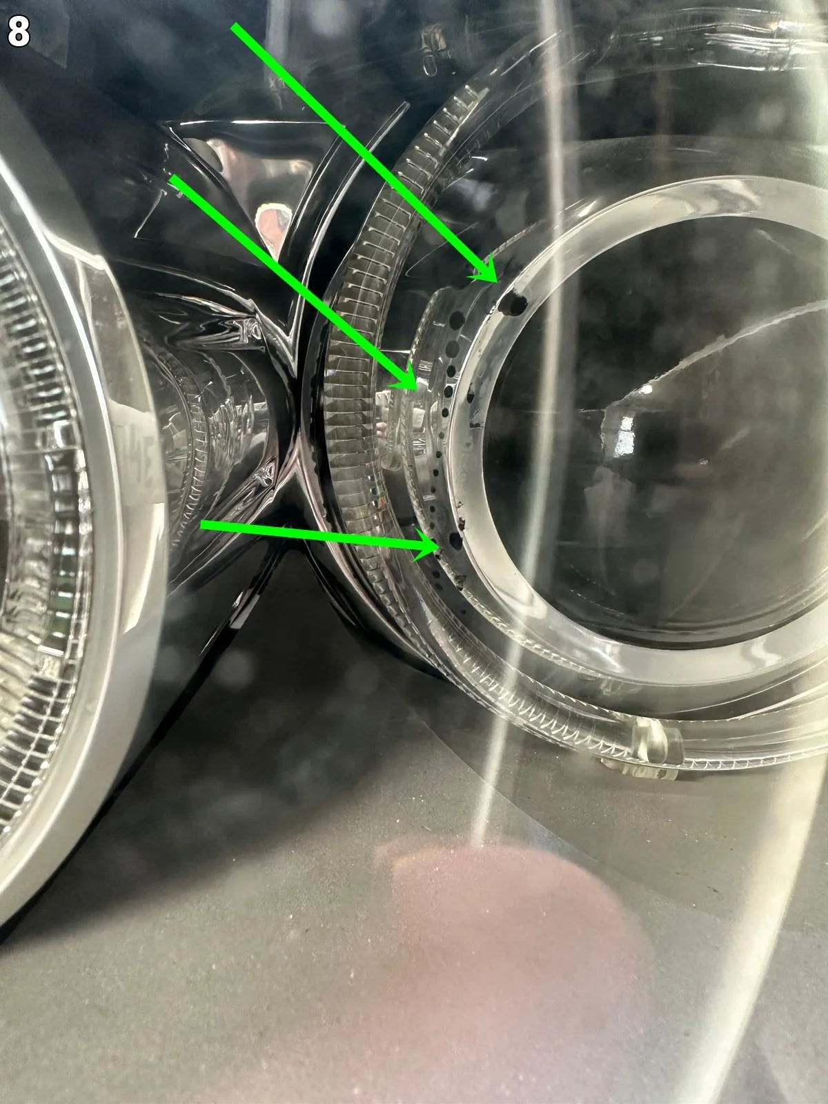 BMW 3 E90 E91 LCI LIFT 08-12 LAMPA XENON + LED SKRĘTNA AHL LEWA PRZÓD EU BMW 3 E90 E91 LCI LIFT 08-12 LAMPA XENON + LED SKRĘTNA AHL LEWA PRZÓD EU - obrazek 10