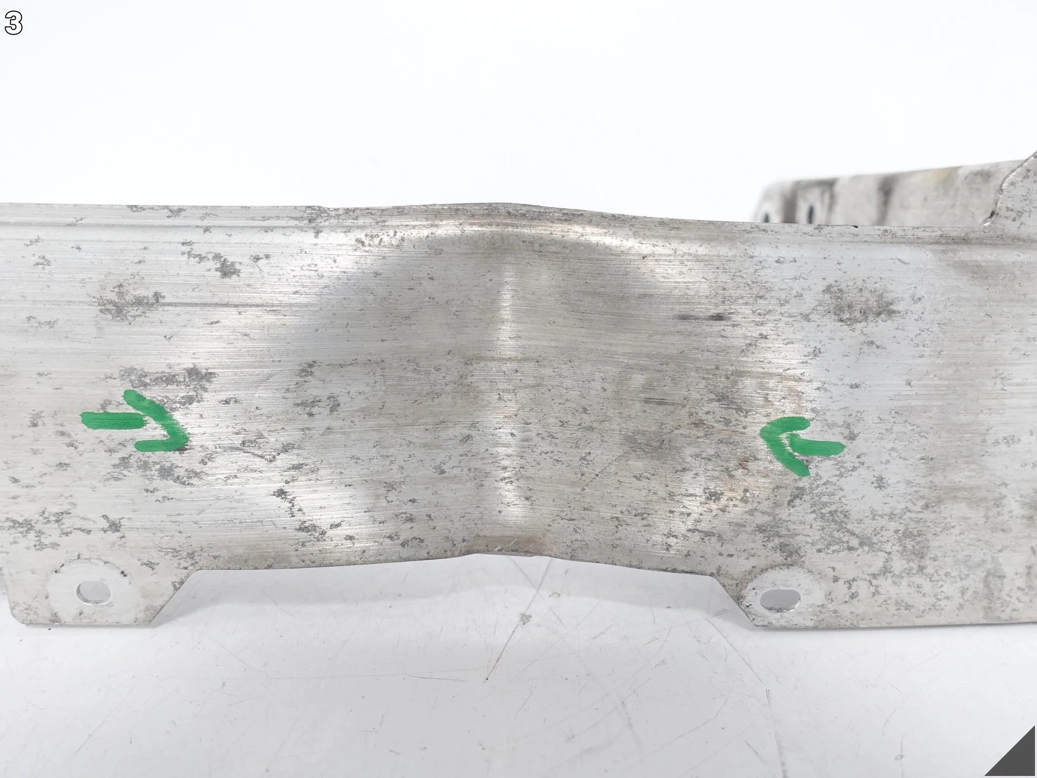 BMW 5 G30 G31 M5 F90 17-20 BELKA GÓRNA WSPORNIK WZMOCNIENIE W ZDERZAK PRZÓD BMW 5 G30 G31 M5 F90 17-20 BELKA GÓRNA WSPORNIK WZMOCNIENIE W ZDERZAK PRZÓD - obrazek 4