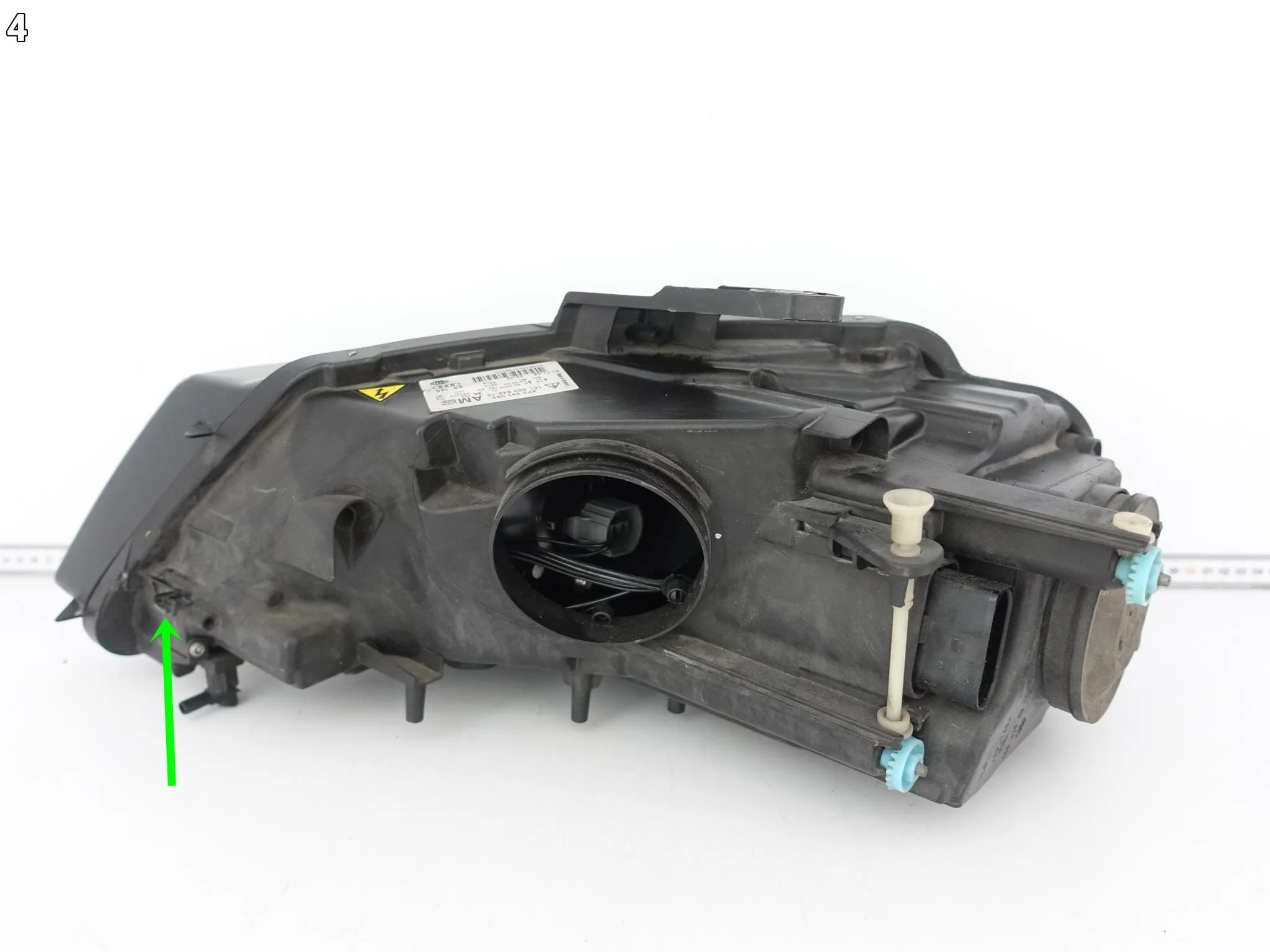 AUDI A3 S3 RS3 8P0 LIFT 08-12 LAMPA XENON + LED NIESKRĘTNA PRAWA PRZÓD EU AUDI A3 S3 RS3 8P0 LIFT 08-12 LAMPA XENON + LED NIESKRĘTNA PRAWA PRZÓD EU - obrazek 5