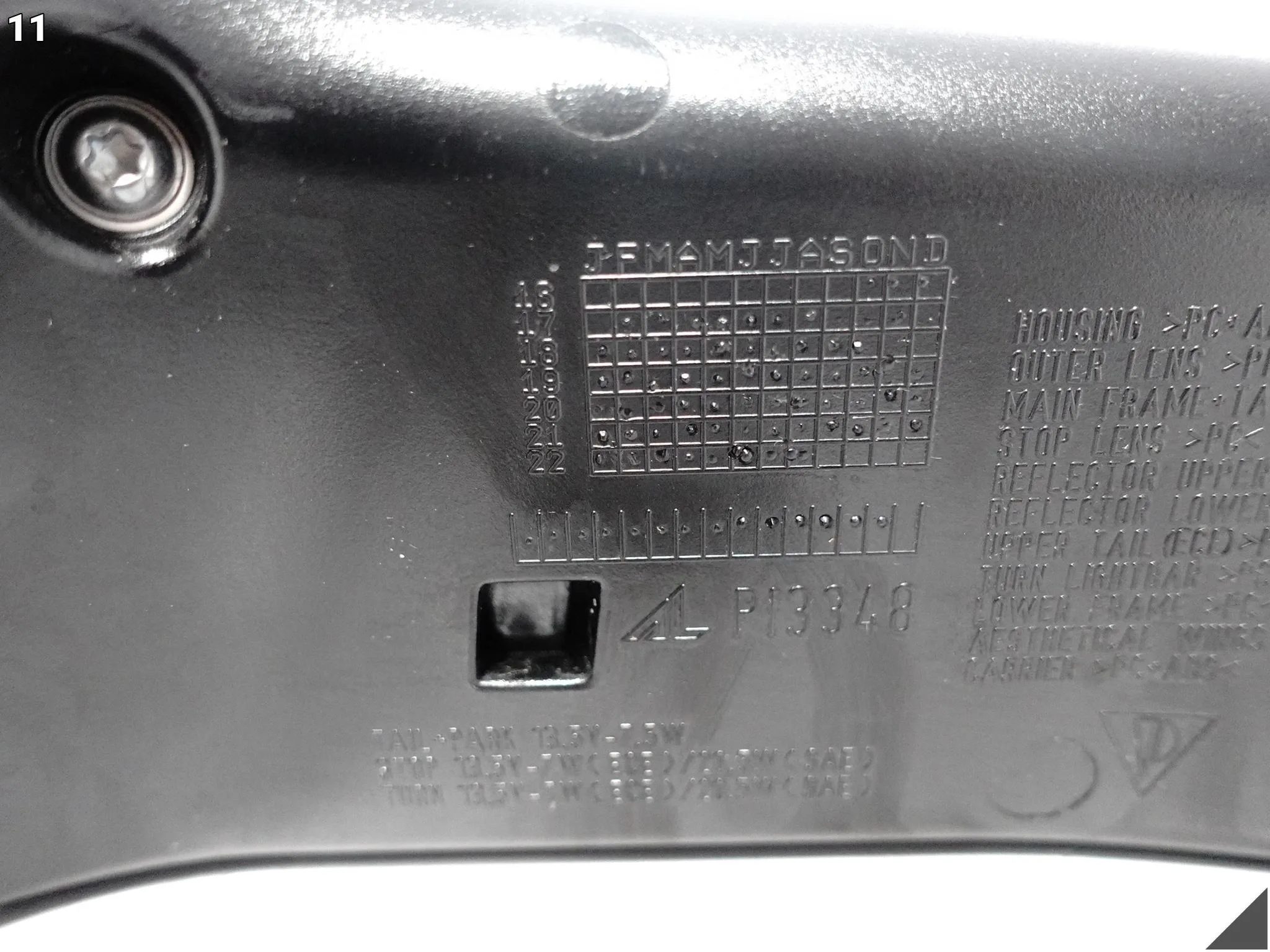 PORSCHE CAYENNE III E3 9Y0 18- LAMPA LED W BŁOTNIK LEWA TYŁ EU 9Y0945095N PORSCHE CAYENNE III E3 9Y0 18- LAMPA LED W BŁOTNIK LEWA TYŁ EU 9Y0945095N - obrazek 12