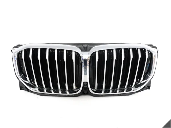 BMW X5 G05 18-23 GRILL ATRAPA CHROM ŻALUZJA ROLETA W ZDERZAK PRZÓD 9465525