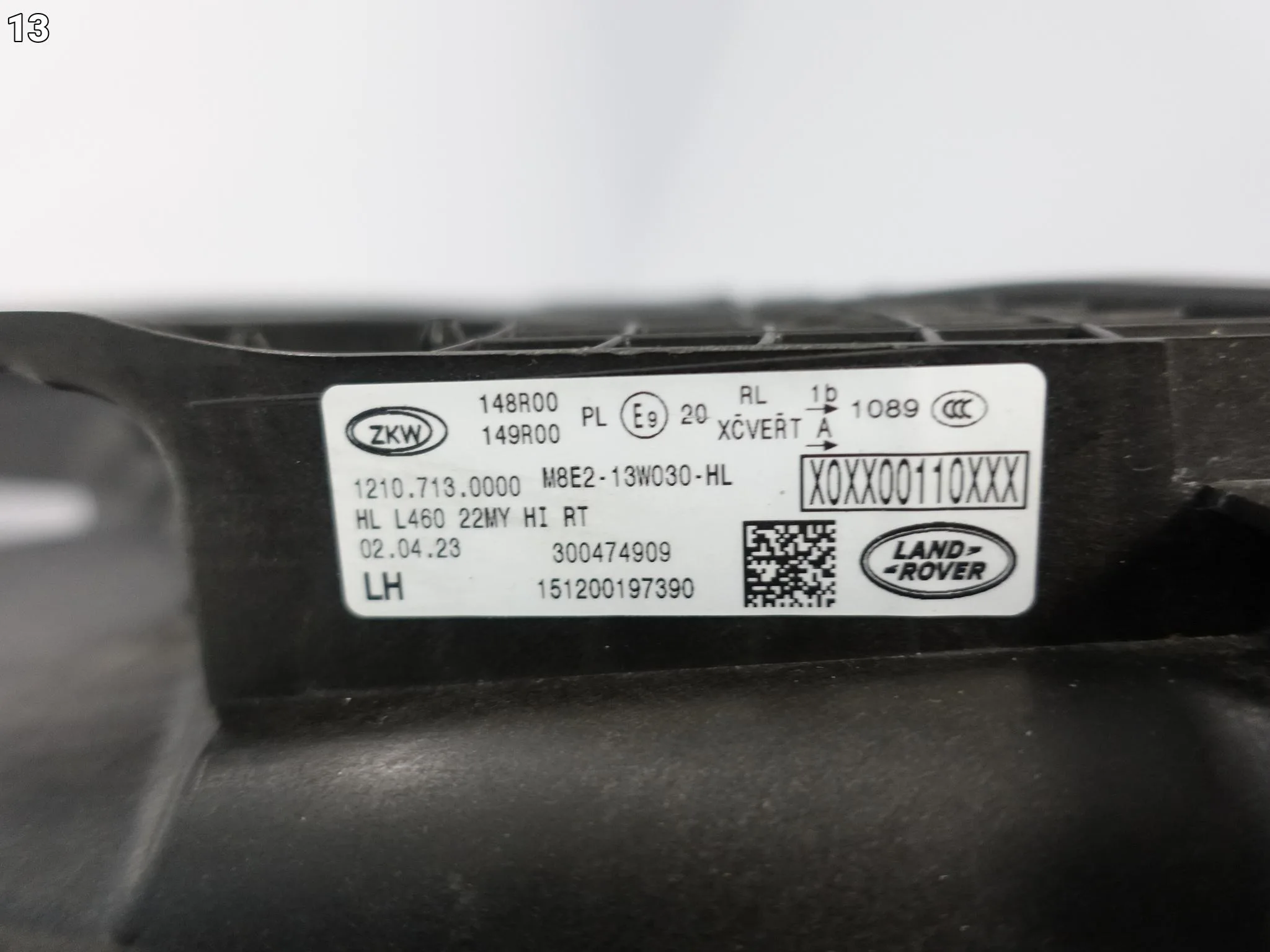 LAND ROVER RANGE ROVER L460 V 22- LAMPA FULL LED LEWA PRZÓD EUROPA LAND ROVER RANGE ROVER L460 V 22- LAMPA FULL LED LEWA PRZÓD EUROPA - obrazek 14
