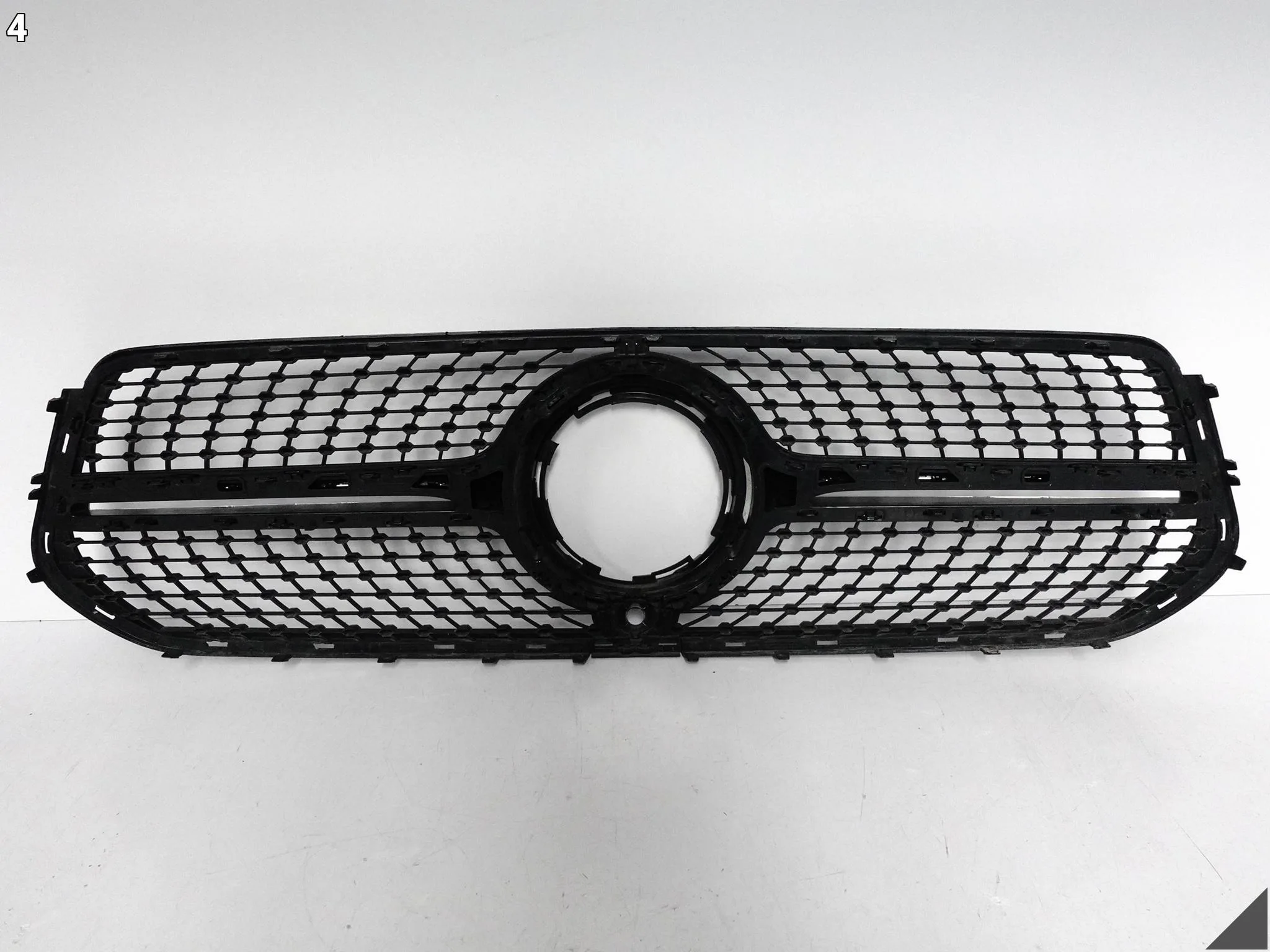 MERCEDES GLE W167 V167 AMG 19-23 GRILL ATRAPA KRATKA W ZDERZAK PRZÓD BLACK MERCEDES GLE W167 V167 AMG 19-23 GRILL ATRAPA KRATKA W ZDERZAK PRZÓD BLACK - obrazek 5