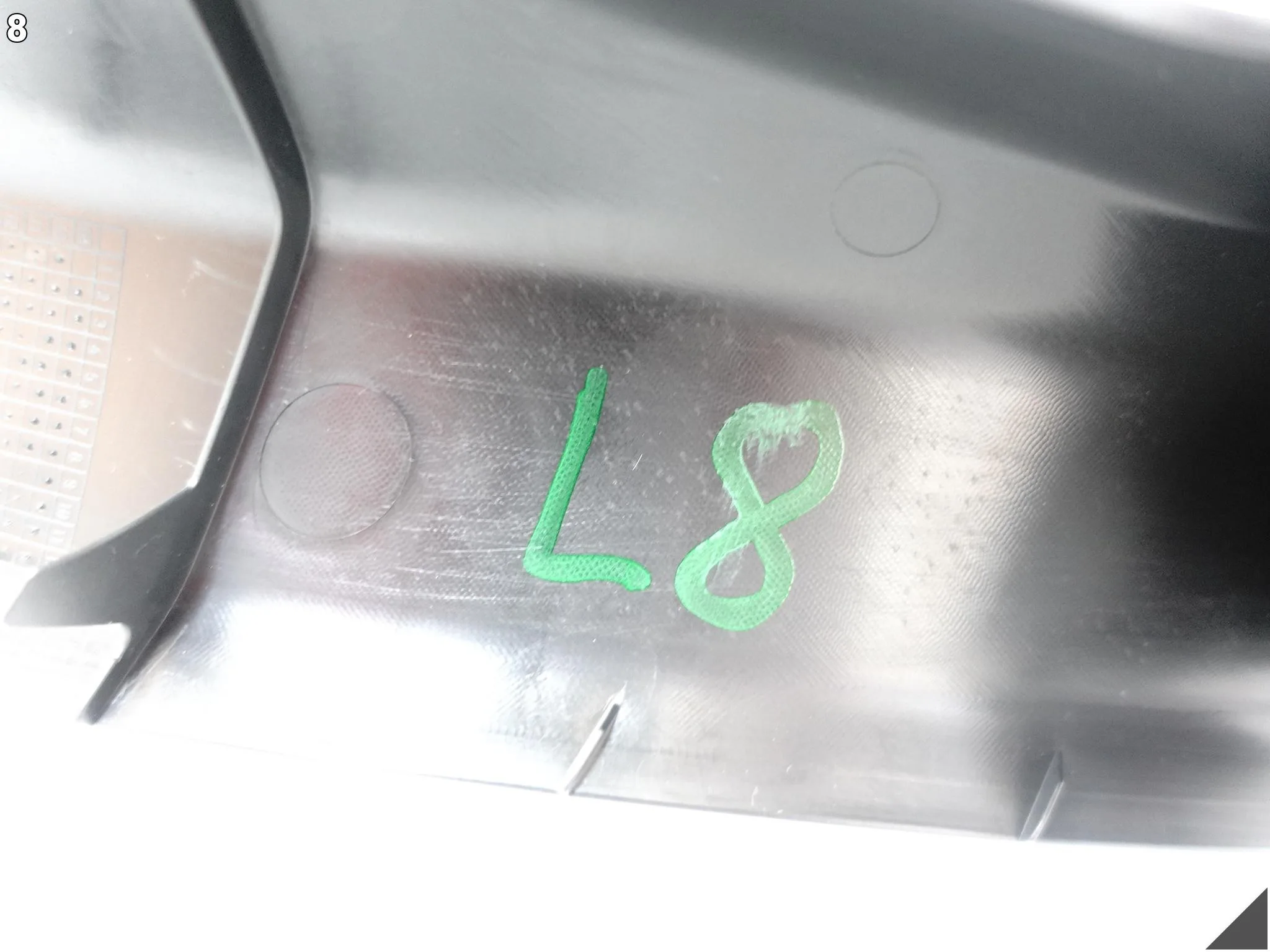 AUDI A5 S5 8T8 B8 07-16 SPORTBACK LISTWA OSŁONA POSZYCIE SŁUPEK C PRAWA AUDI A5 S5 8T8 B8 07-16 SPORTBACK LISTWA OSŁONA POSZYCIE SŁUPEK C PRAWA - obrazek 9