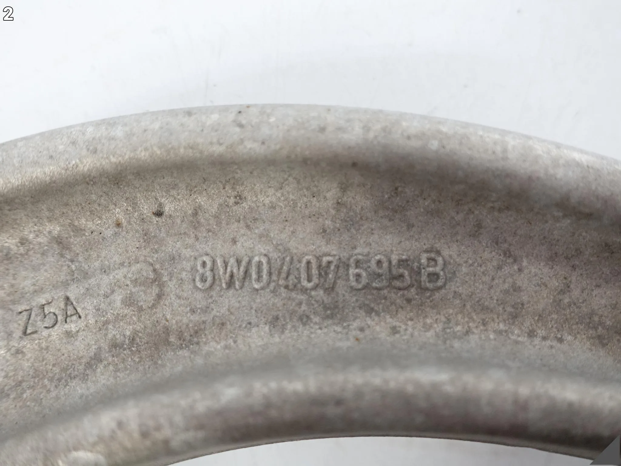 AUDI A5 8W6 F5 A4 8W0 B9 15-24 WAHACZ DOLNY ZAWIESZENIA PRZÓD LEWY AUDI A5 8W6 F5 A4 8W0 B9 15-24 WAHACZ DOLNY ZAWIESZENIA PRZÓD LEWY - obrazek 3