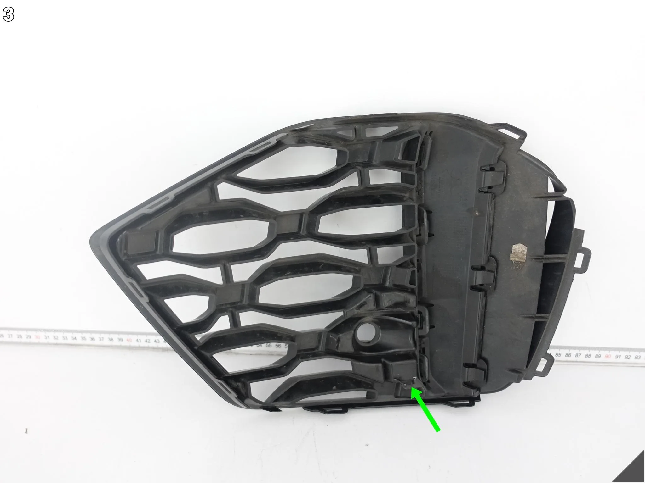 AUDI RS3 8Y0 20-24 OSŁONA ATRAPA KRATKA W ZDERZAK PRZÓD LEWA 8Y0807681F AUDI RS3 8Y0 20-24 OSŁONA ATRAPA KRATKA W ZDERZAK PRZÓD LEWA 8Y0807681F - obrazek 4