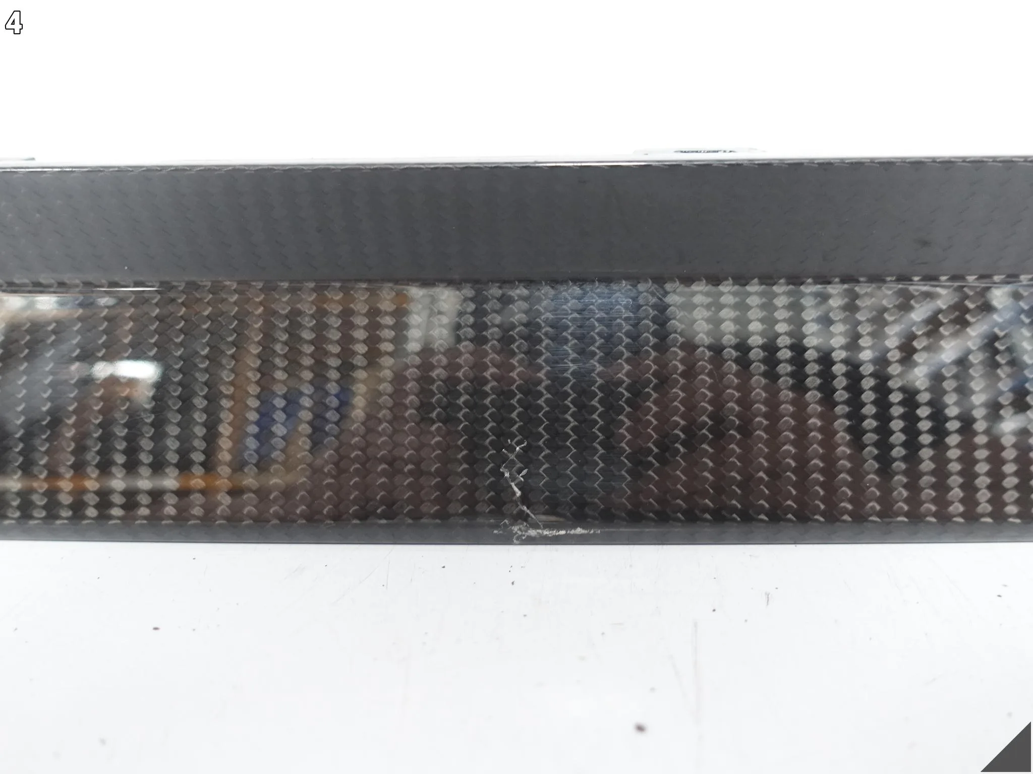 AUDI E-TRON GT 4J3 20-24 SPOILER LISTWA ZDERZAK TYŁ ŚRODKOWA CARBON AUDI E-TRON GT 4J3 20-24 SPOILER LISTWA ZDERZAK TYŁ ŚRODKOWA CARBON - obrazek 5