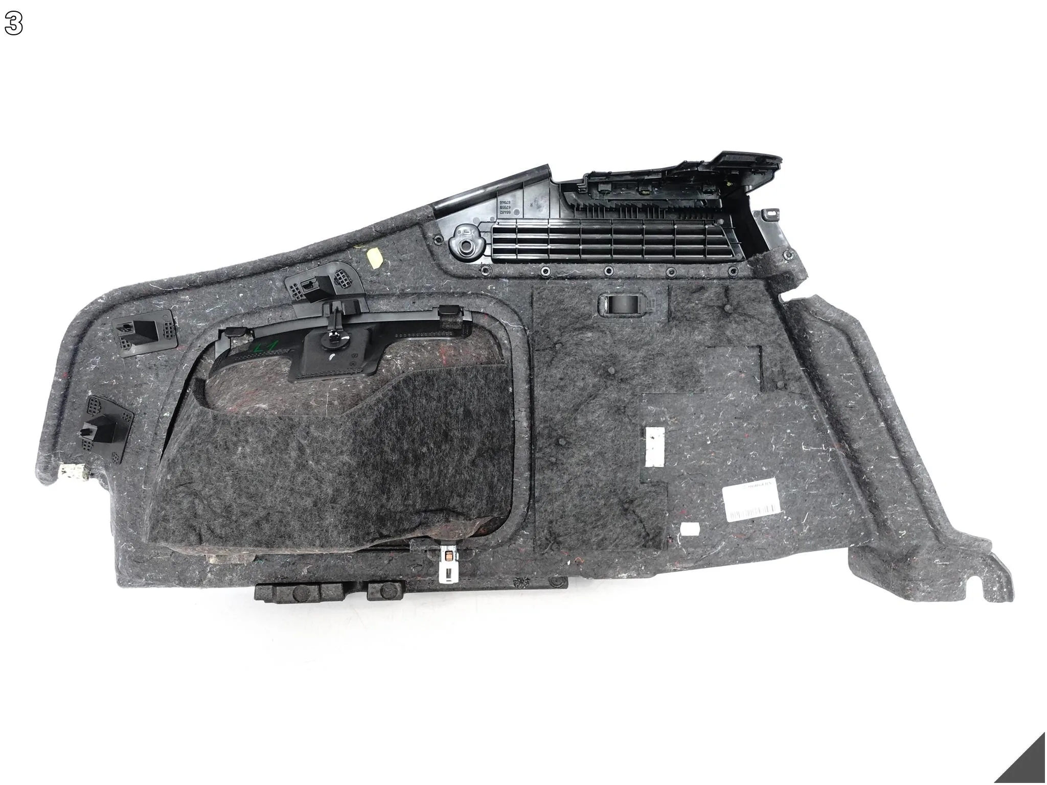 AUDI A5 S5 8T8 B8 LIFT 07-16 SPORTBACK BOCZEK TAPICERKA BAGAŻNIKA PRAWA ZSD AUDI A5 S5 8T8 B8 LIFT 07-16 SPORTBACK BOCZEK TAPICERKA BAGAŻNIKA PRAWA ZSD - obrazek 4