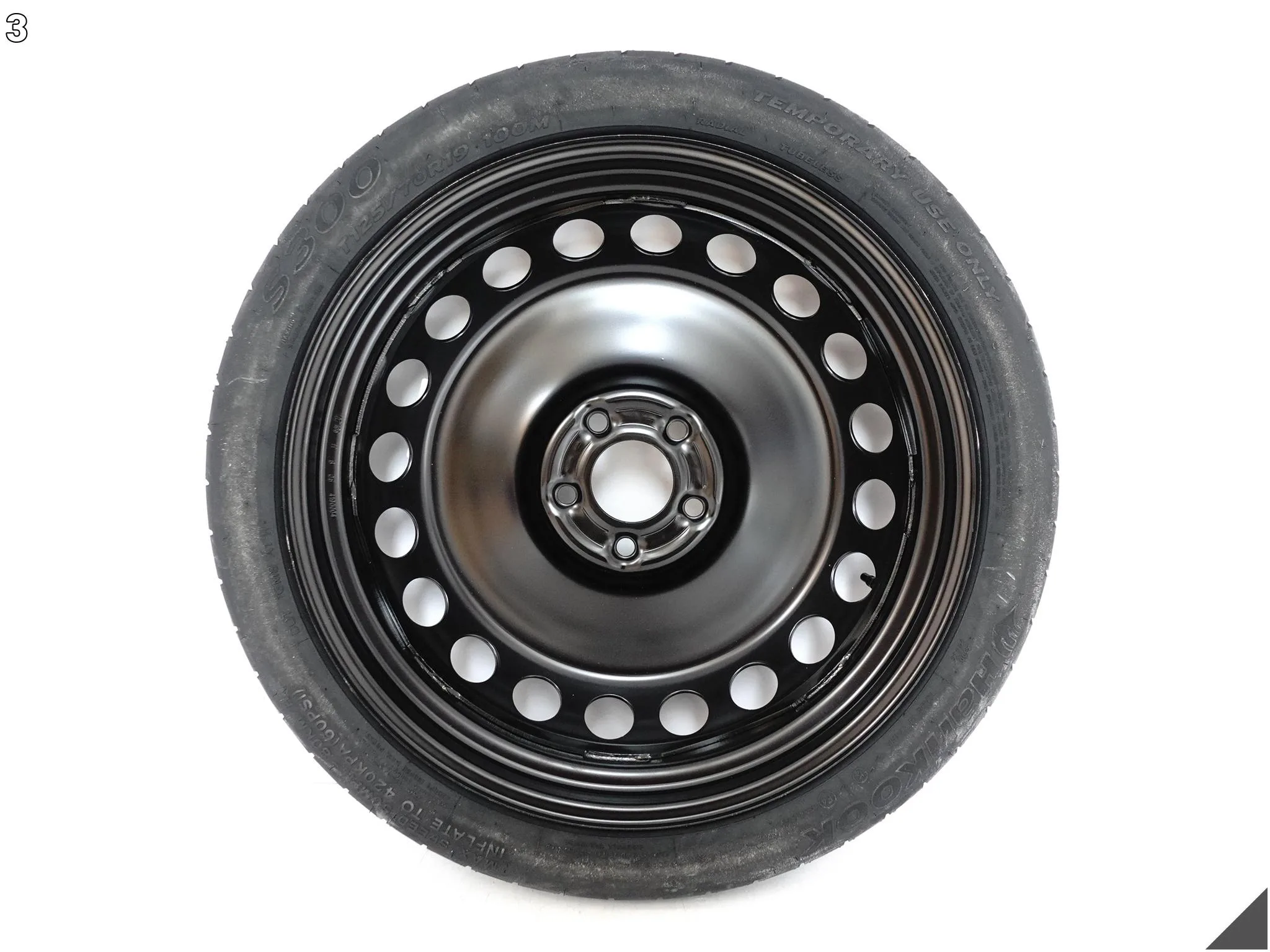 AUDI A5 S5 8T0 A4 S4 8K0 LIFT 07-16 KOŁO DOJAZDOWE T125/70R19 100M HANKOOK AUDI A5 S5 8T0 A4 S4 8K0 LIFT 07-16 KOŁO DOJAZDOWE T125/70R19 100M HANKOOK - obrazek 4