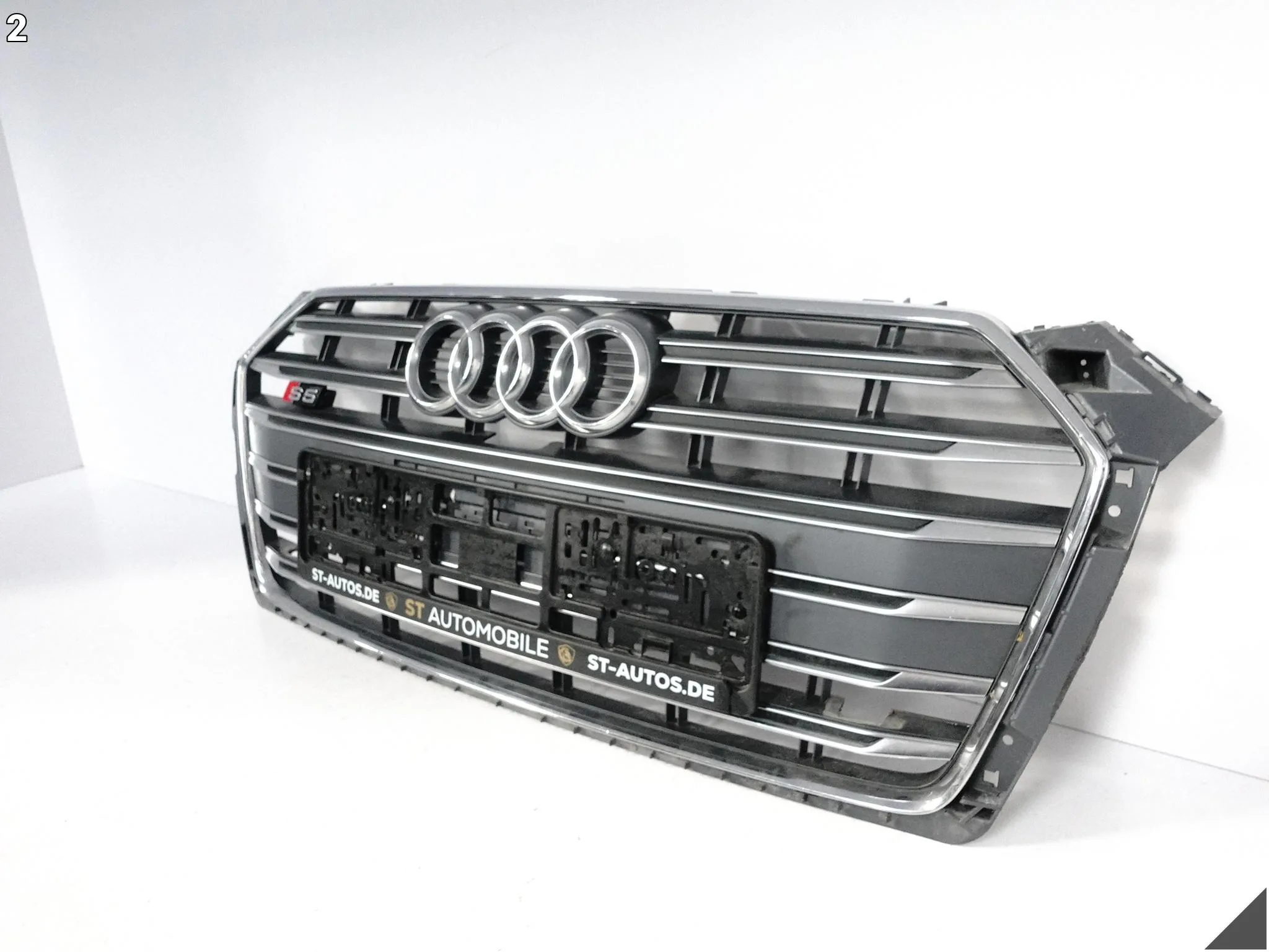 AUDI S5 8W6 F5 B9 16-19 GRILL ATRAPA KRATKA W ZDERZAK PRZÓD 8W6853651AT AUDI S5 8W6 F5 B9 16-19 GRILL ATRAPA KRATKA W ZDERZAK PRZÓD 8W6853651AT - obrazek 3