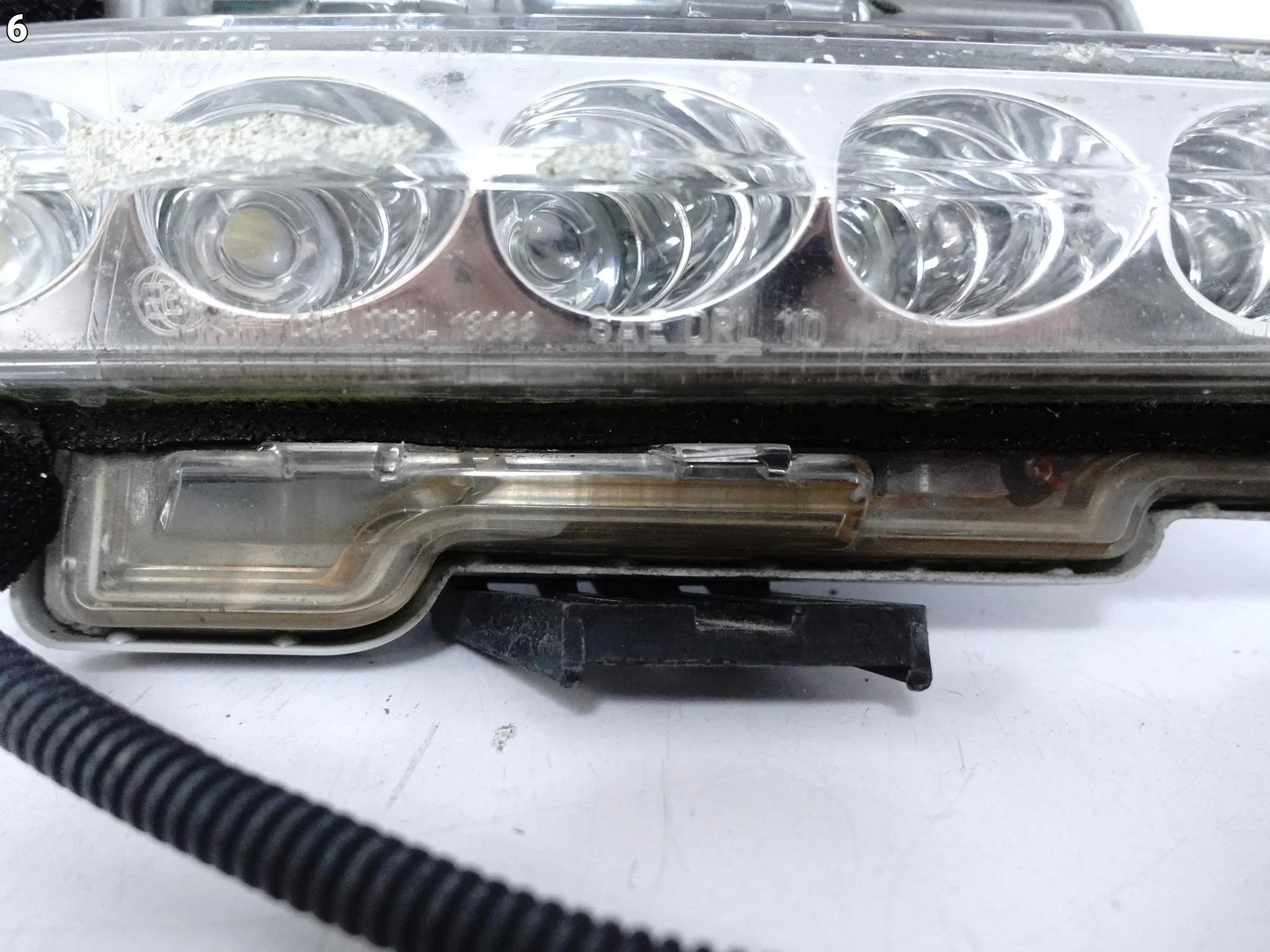 NISSAN GT-R GTR LIFT R35 12-16 HALOGEN LED DRL PRAWY W ZDERZAK PRZÓD NISSAN GT-R GTR LIFT R35 12-16 HALOGEN LED DRL PRAWY W ZDERZAK PRZÓD - obrazek 7