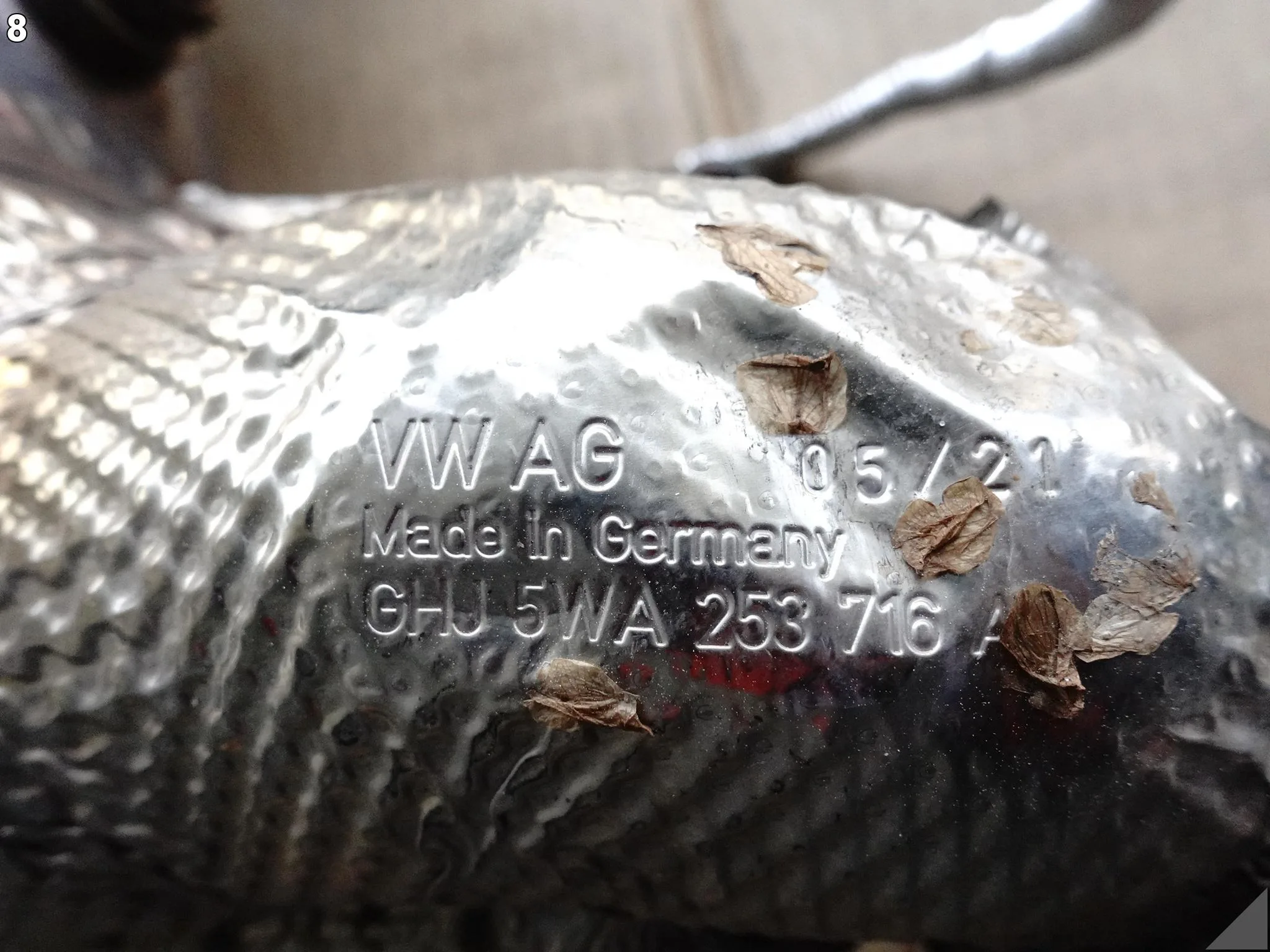 VW GOLF VIII 8 5H0 ARTEON 3G8 AUDI A3 S3 8Y0 TTS 8S0 KATALIZATOR 2.0 TFSI VW GOLF VIII 8 5H0 ARTEON 3G8 AUDI A3 S3 8Y0 TTS 8S0 KATALIZATOR 2.0 TFSI - obrazek 9