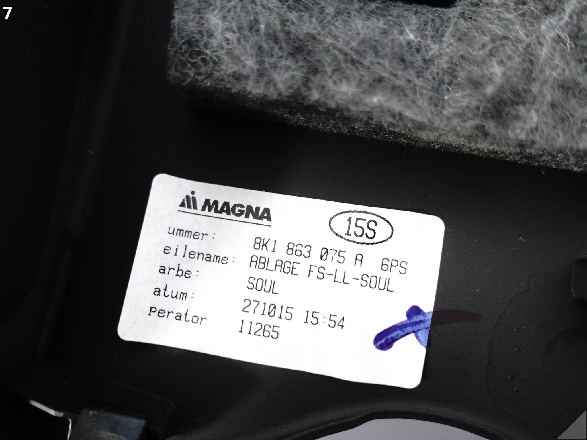 AUDI A5 S5 8T0 A4 S4 8K0 B8 07-16 OSŁONA KOLUMNY KIEROWNICZEJ KOKPIT DESKA AUDI A5 S5 8T0 A4 S4 8K0 B8 07-16 OSŁONA KOLUMNY KIEROWNICZEJ KOKPIT DESKA - obrazek 8