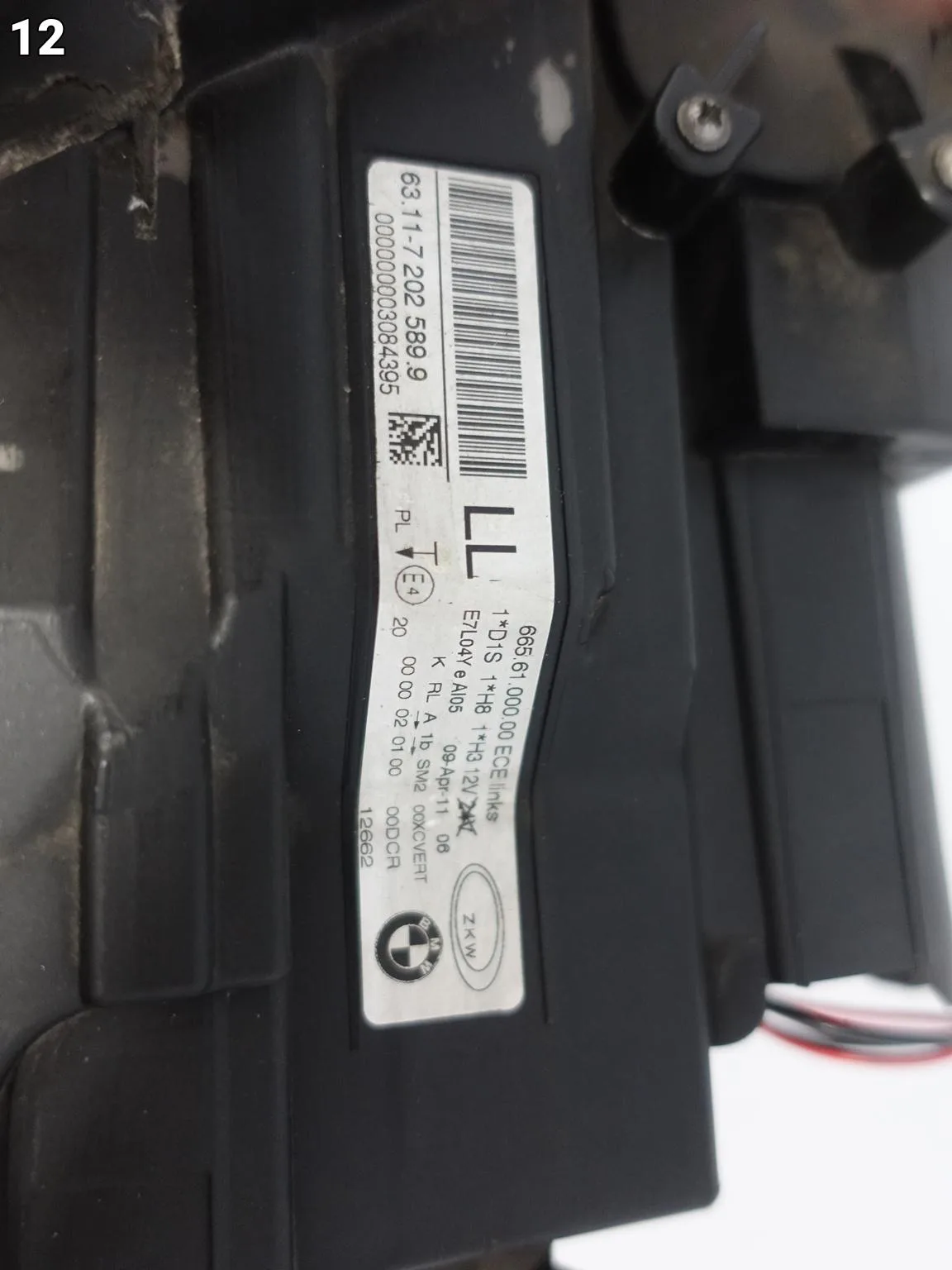BMW 3 E90 E91 LCI LIFT 08-12 LAMPA XENON + LED SKRĘTNA AHL LEWA PRZÓD EU BMW 3 E90 E91 LCI LIFT 08-12 LAMPA XENON + LED SKRĘTNA AHL LEWA PRZÓD EU - obrazek 14