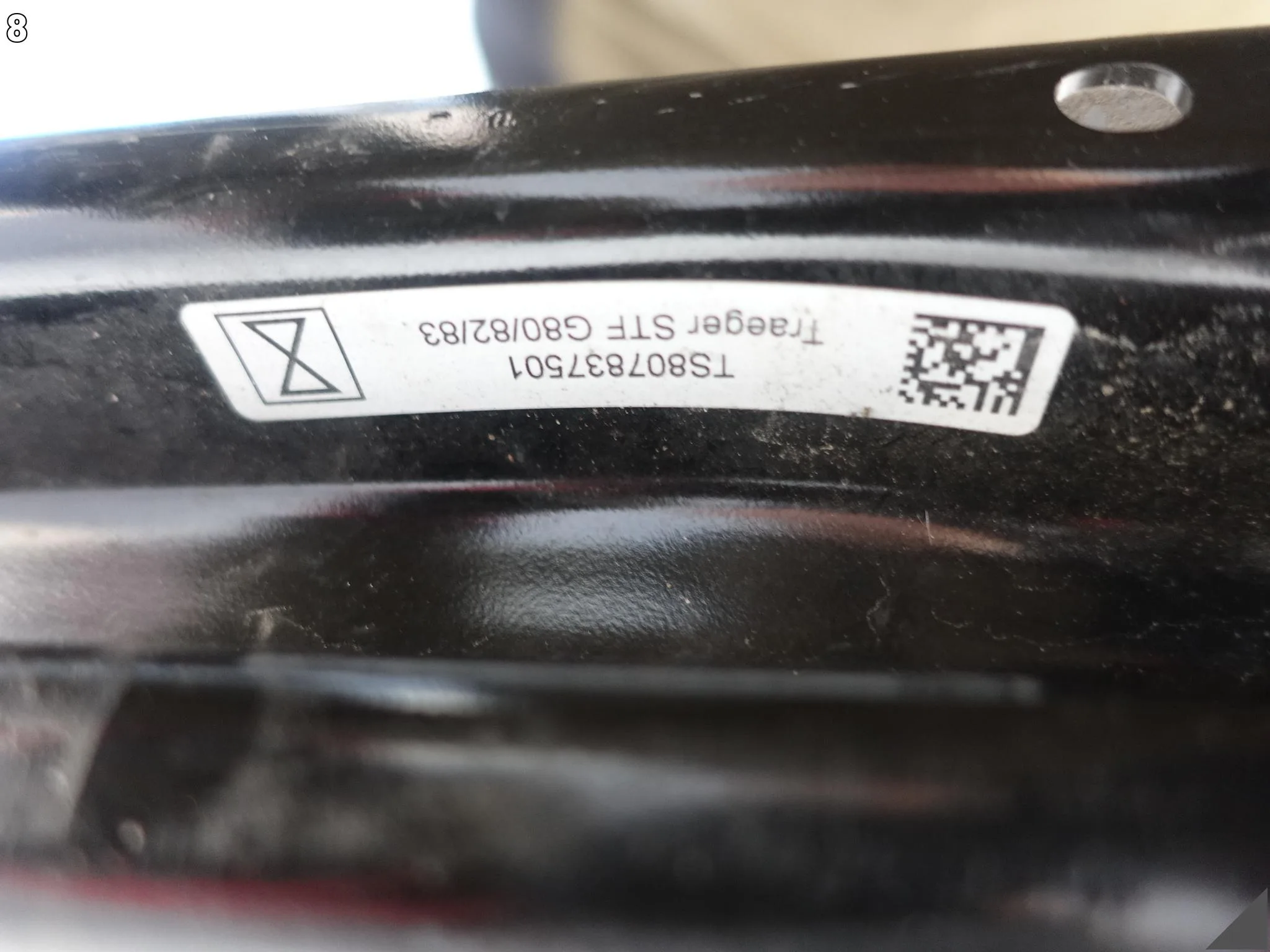 BMW M3 G80 G81 M4 G82 G83 BELKA WSPORNIK WZMOCNIENIE W ZDERZAK TYŁ 8078375 BMW M3 G80 G81 M4 G82 G83 BELKA WSPORNIK WZMOCNIENIE W ZDERZAK TYŁ 8078375 - obrazek 9