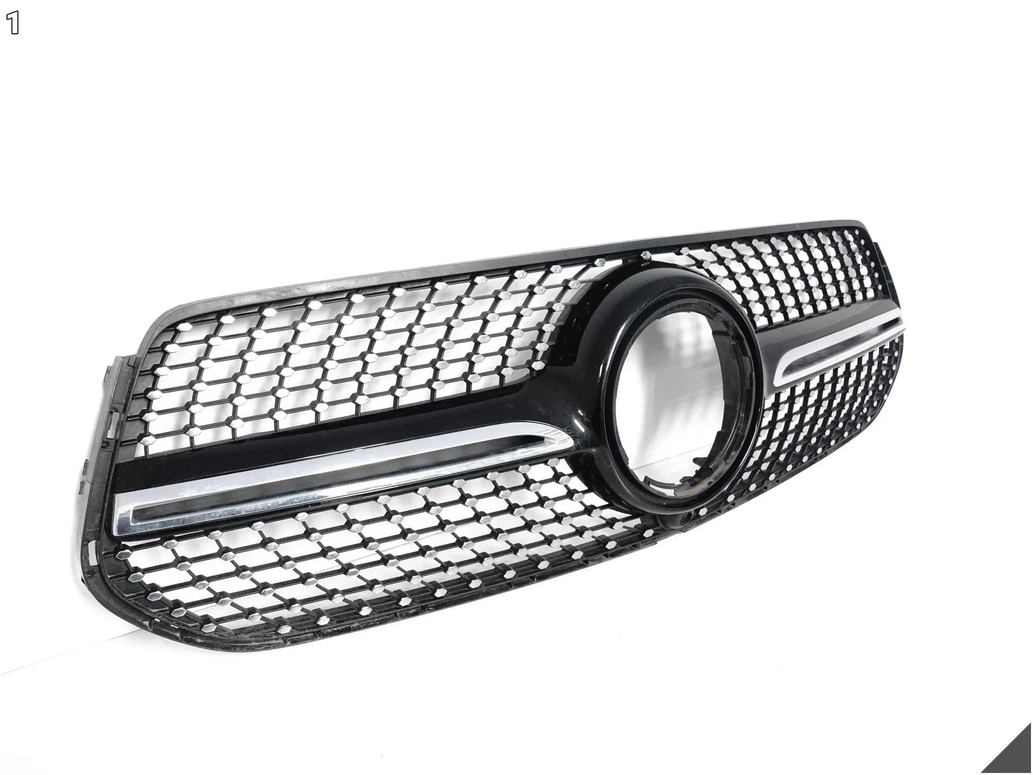 MERCEDES GLE W167 V167 AMG 19-23 GRILL ATRAPA KRATKA W ZDERZAK PRZÓD BLACK MERCEDES GLE W167 V167 AMG 19-23 GRILL ATRAPA KRATKA W ZDERZAK PRZÓD BLACK - obrazek 2