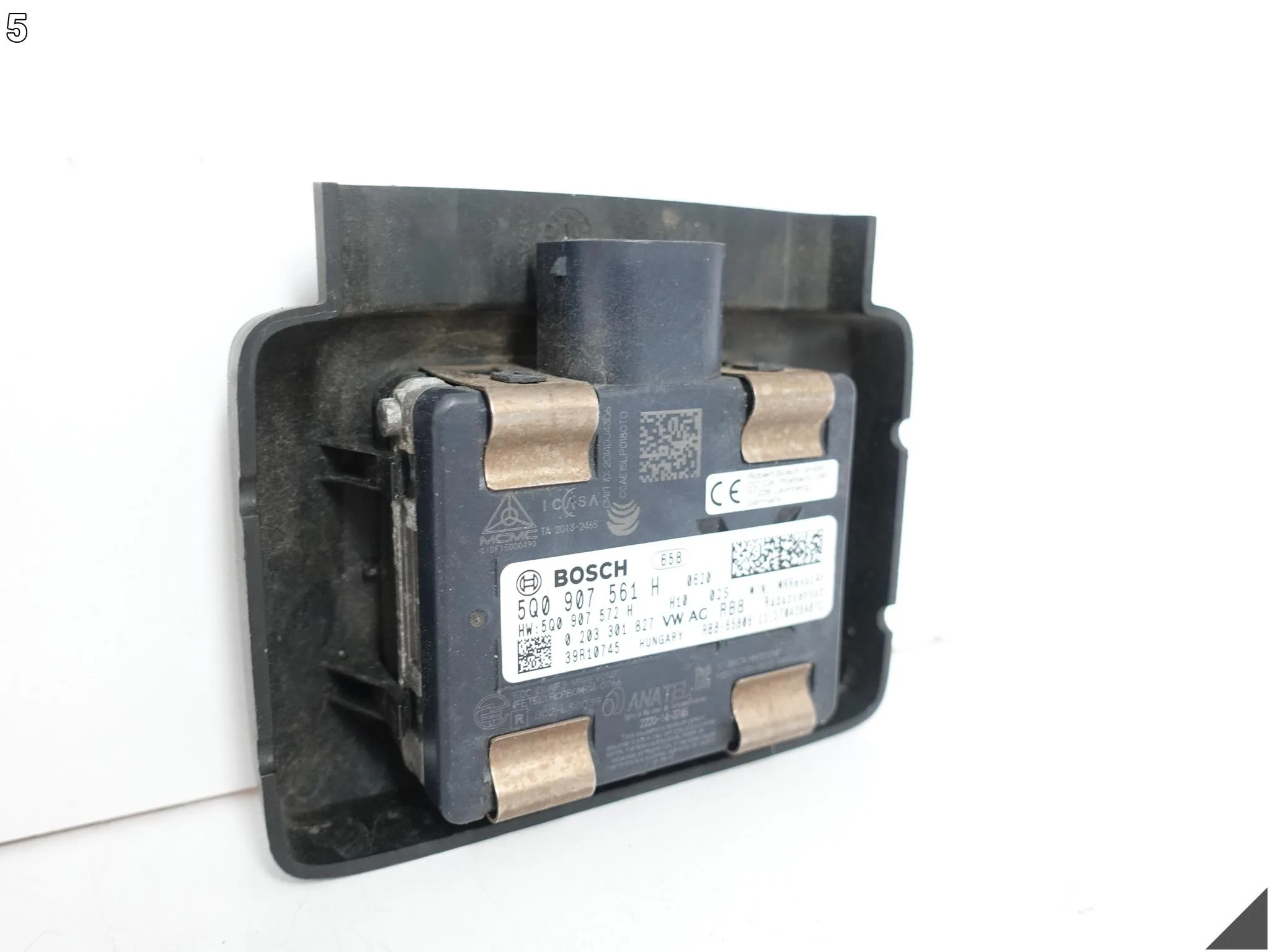 VW GOLF VII 5G SPORTSVAN 510 RADAR DISTRONIC SENSOR ACC MODUŁ 5Q0907561H VW GOLF VII 5G SPORTSVAN 510 RADAR DISTRONIC SENSOR ACC MODUŁ 5Q0907561H - obrazek 6