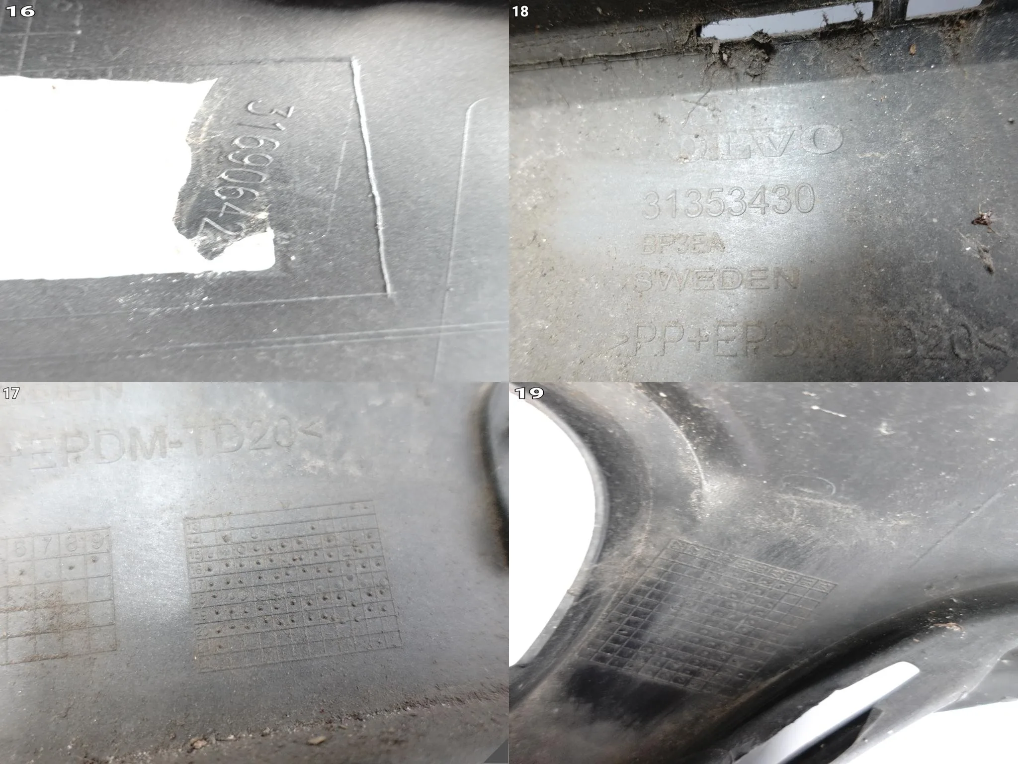 VOLVO XC90 II (2 GENERACJA) R-DESIGN LIFT 14-21 ZDERZAK BUMPER TYŁ (6xPDC) VOLVO XC90 II (2 GENERACJA) R-DESIGN LIFT 14-21 ZDERZAK BUMPER TYŁ (6xPDC) - obrazek 14