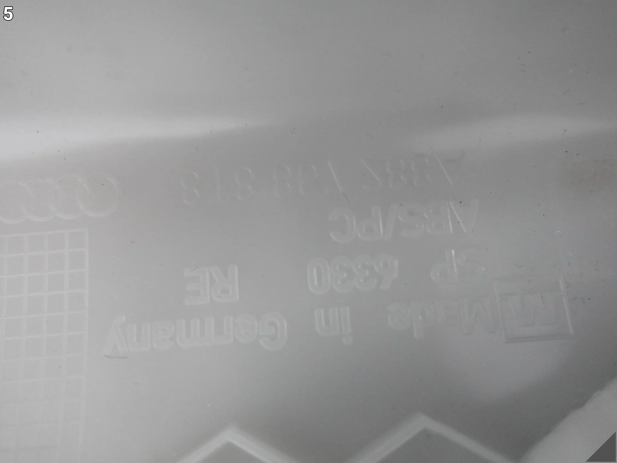AUDI A5 S5 8T8 B8 LIFT 11-16 SPORTBACK OSŁONA POSZYCIE SŁUPEK C PRAWY AUDI A5 S5 8T8 B8 LIFT 11-16 SPORTBACK OSŁONA POSZYCIE SŁUPEK C PRAWY - obrazek 6