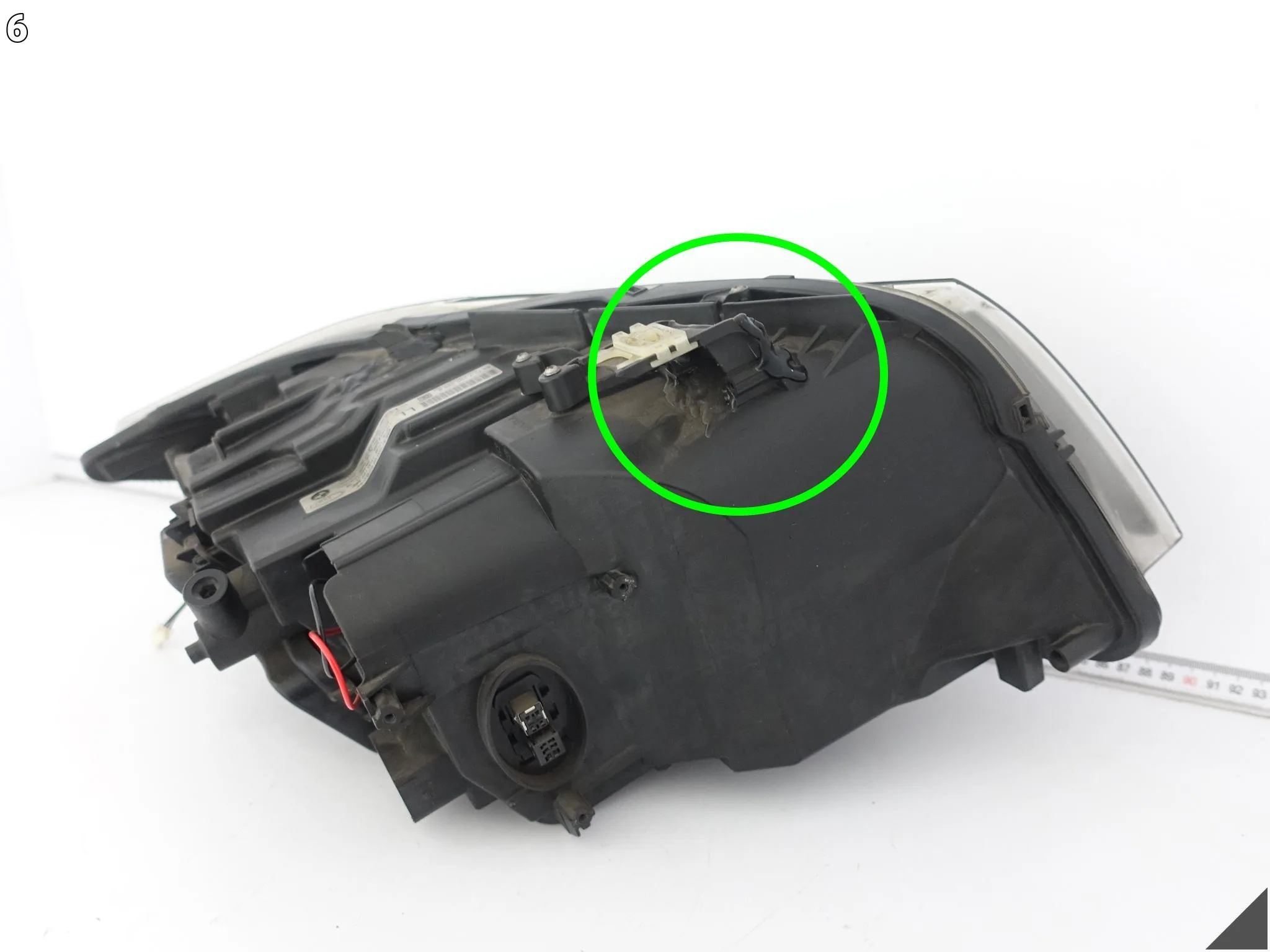 BMW 3 E90 E91 LCI LIFT 08-12 LAMPA XENON + LED SKRĘTNA AHL LEWA PRZÓD EU BMW 3 E90 E91 LCI LIFT 08-12 LAMPA XENON + LED SKRĘTNA AHL LEWA PRZÓD EU - obrazek 8