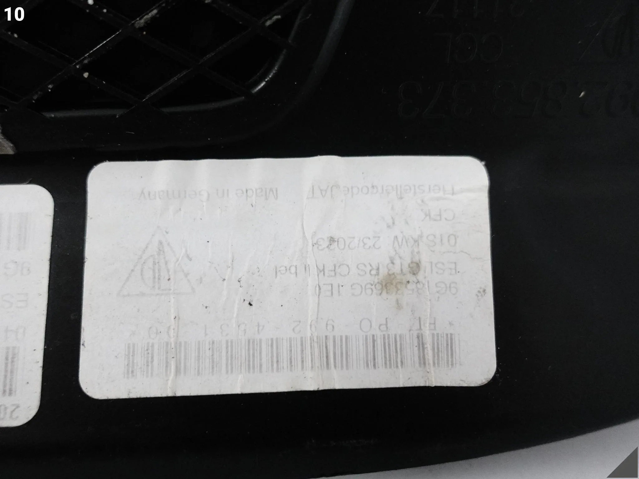 PORSCHE 911 992 GT3RS 23- LISTWA OSŁONA PROGU PODŚWIETLANA LEWA CARBON PORSCHE 911 992 GT3RS 23- LISTWA OSŁONA PROGU PODŚWIETLANA LEWA CARBON - obrazek 11