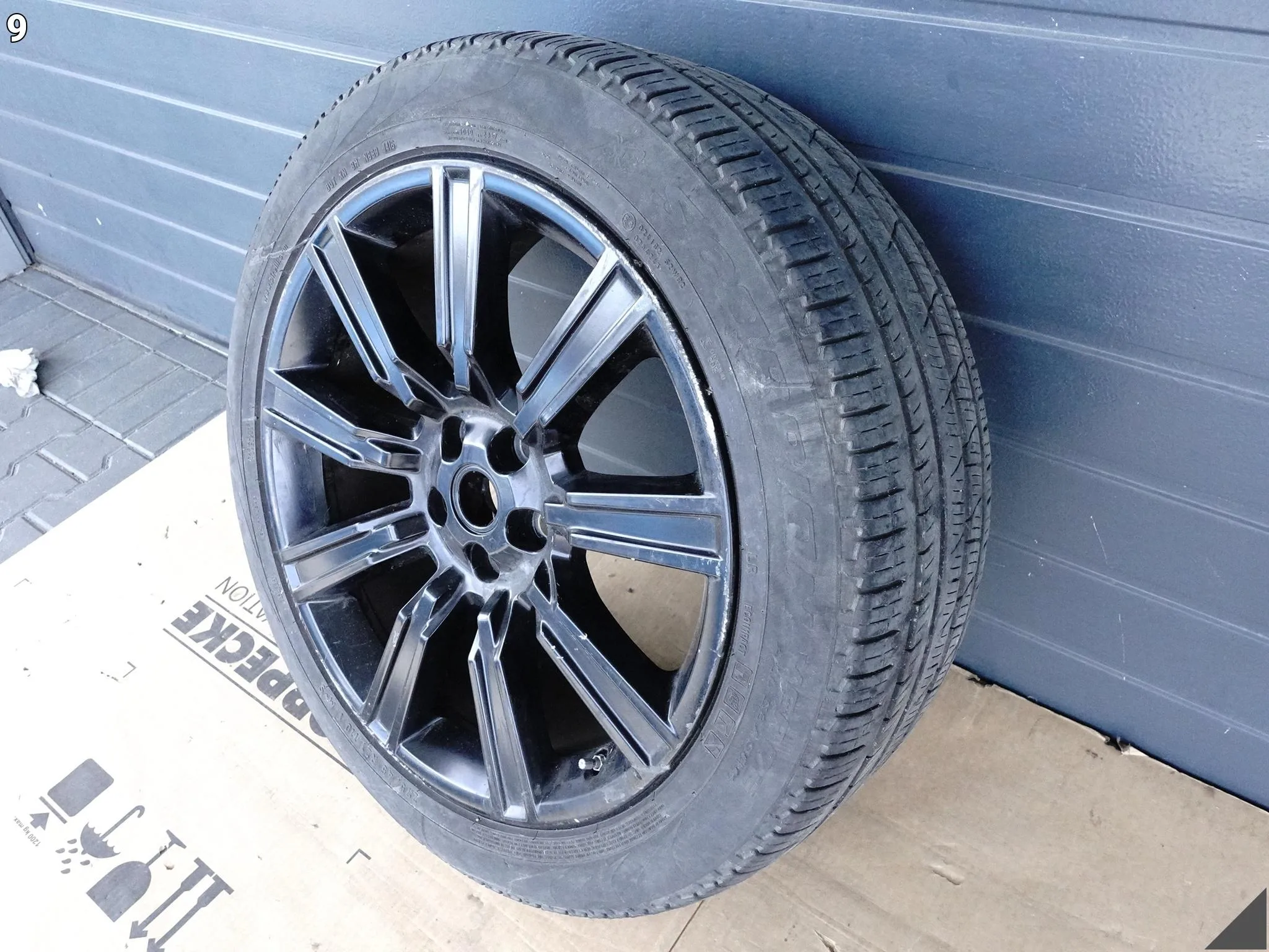 RANGE ROVER SPORT II L494 FELGA 9,5Jx21 ET49 5×120 OPONA PIRELLI 275/45 R21 RANGE ROVER SPORT II L494 FELGA 9,5Jx21 ET49 5x120 OPONA PIRELLI 275/45 R21 - obrazek 10