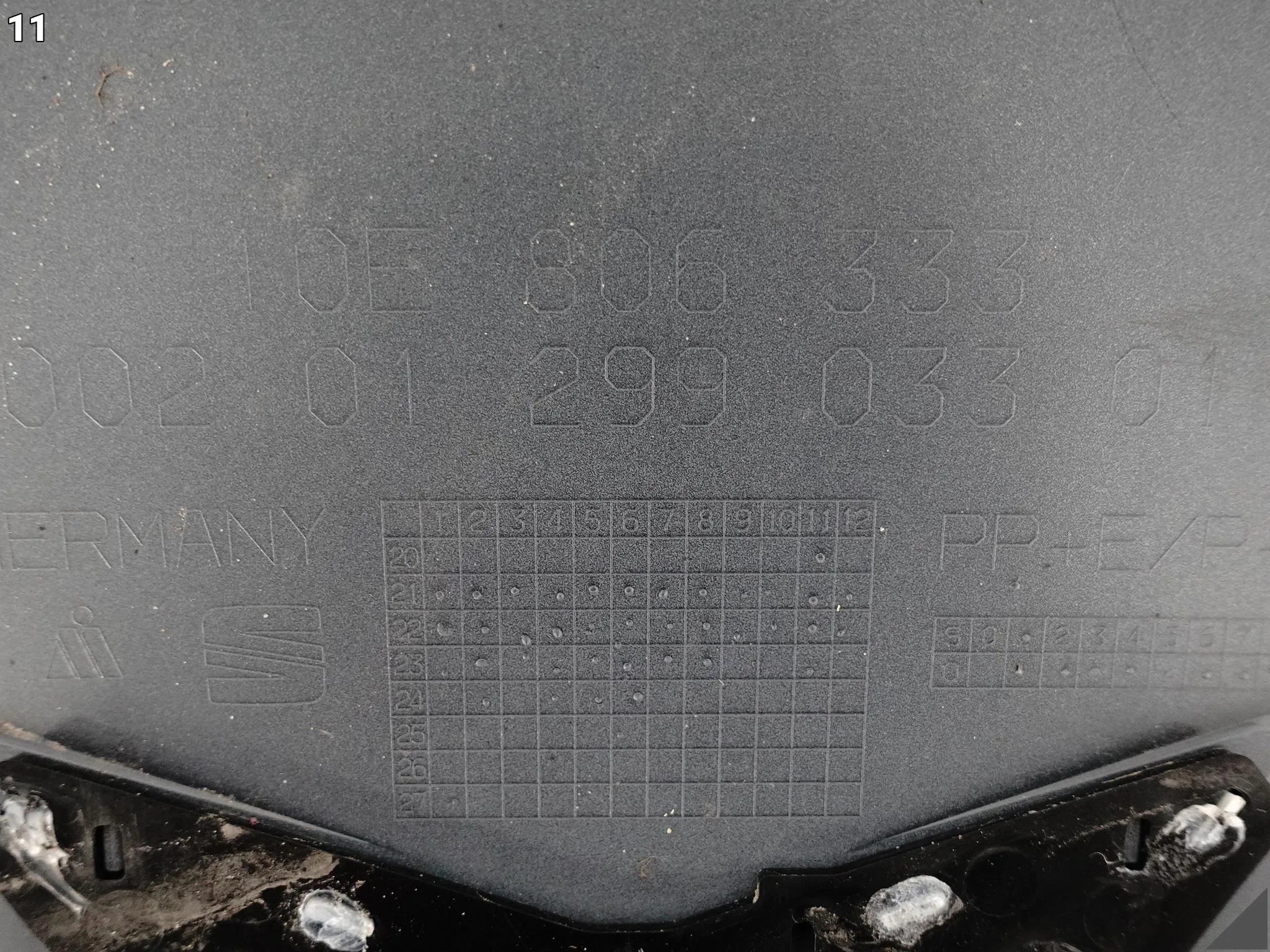SEAT CUPRA BORN 10E 21- ZDERZAK NAKŁADKA GRILL ATRAPA OSŁONA LISTWA PRZÓD SEAT CUPRA BORN 10E 21- ZDERZAK NAKŁADKA GRILL ATRAPA OSŁONA LISTWA PRZÓD - obrazek 12