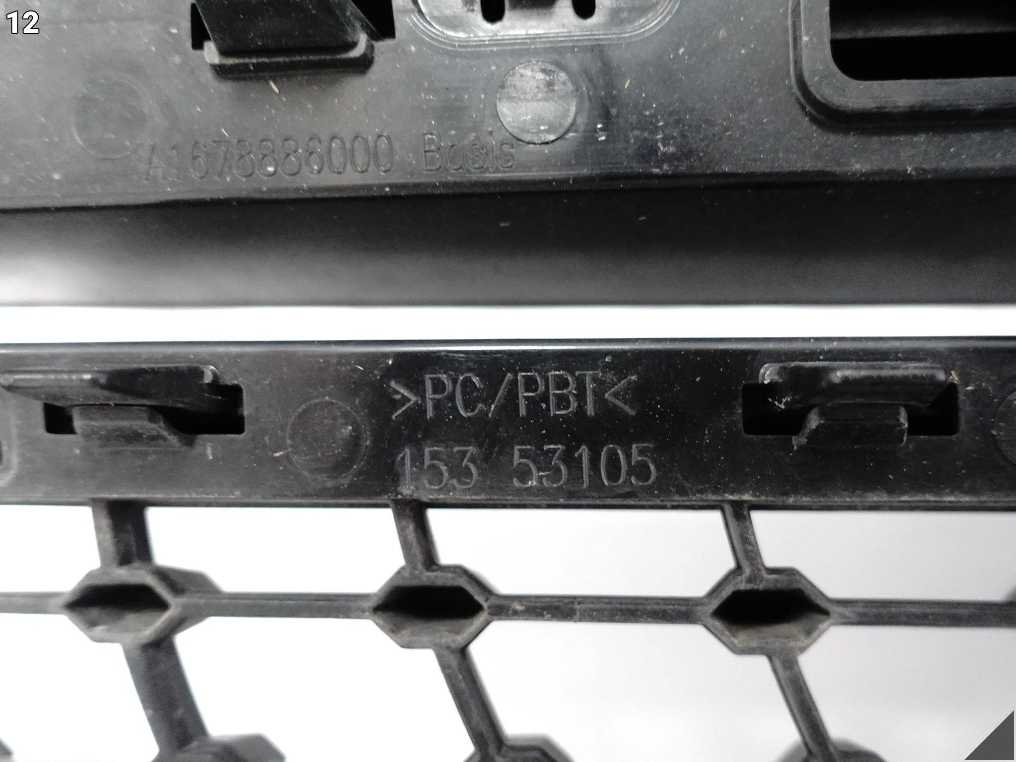 MERCEDES GLE W167 V167 AMG 19-23 GRILL ATRAPA KRATKA W ZDERZAK PRZÓD BLACK MERCEDES GLE W167 V167 AMG 19-23 GRILL ATRAPA KRATKA W ZDERZAK PRZÓD BLACK - obrazek 13