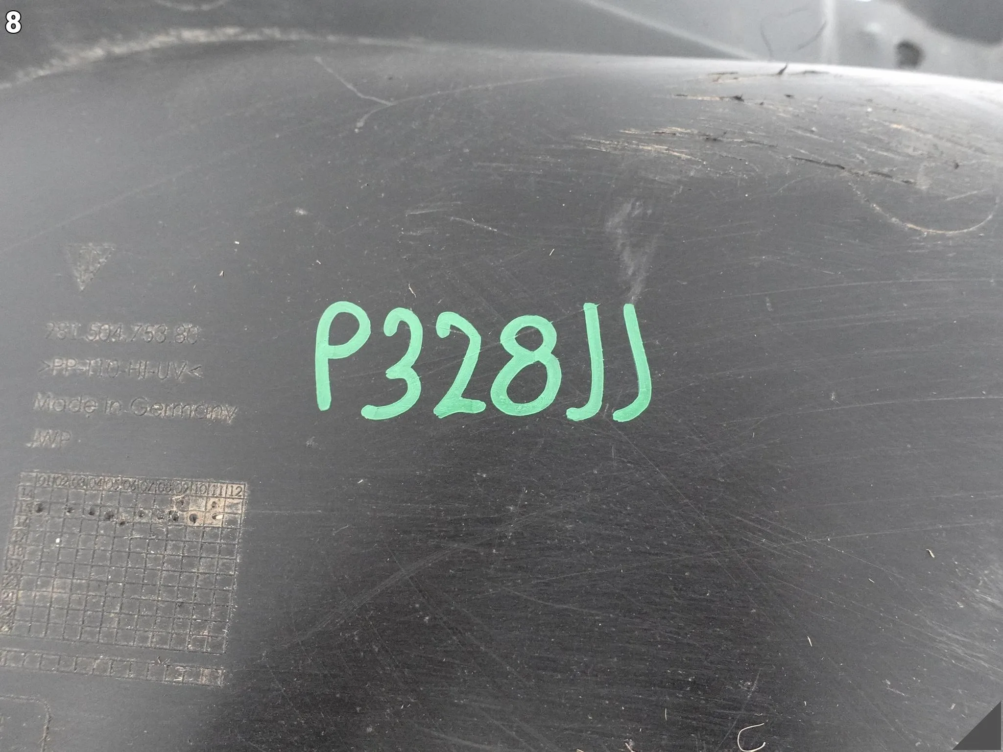 PORSCHE CAYMAN 981C BOXSTER 981 GT4 15-16 NADKOLE DOLNA CZĘŚĆ LEWE PRZÓD PORSCHE CAYMAN 981C BOXSTER 981 GT4 15-16 NADKOLE DOLNA CZĘŚĆ LEWE PRZÓD - obrazek 9