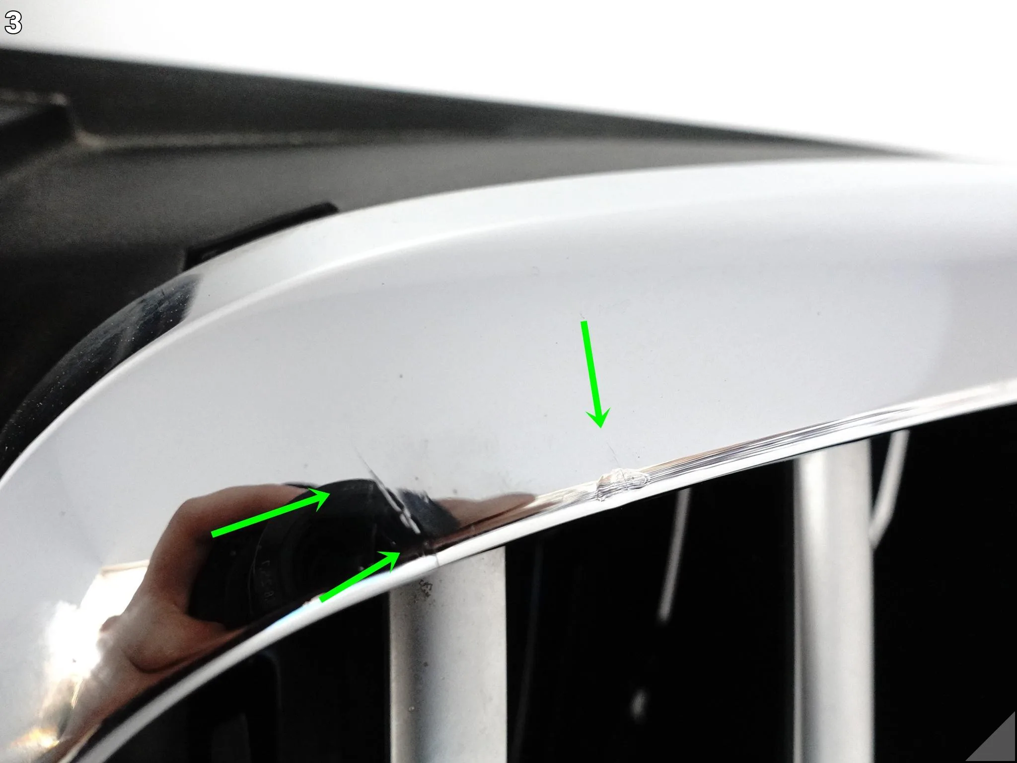 BMW X5 G05 18-23 GRILL ATRAPA CHROM ŻALUZJA ROLETA W ZDERZAK PRZÓD 9465525 BMW X5 G05 18-23 GRILL ATRAPA CHROM ŻALUZJA ROLETA W ZDERZAK PRZÓD 9465525 - obrazek 4