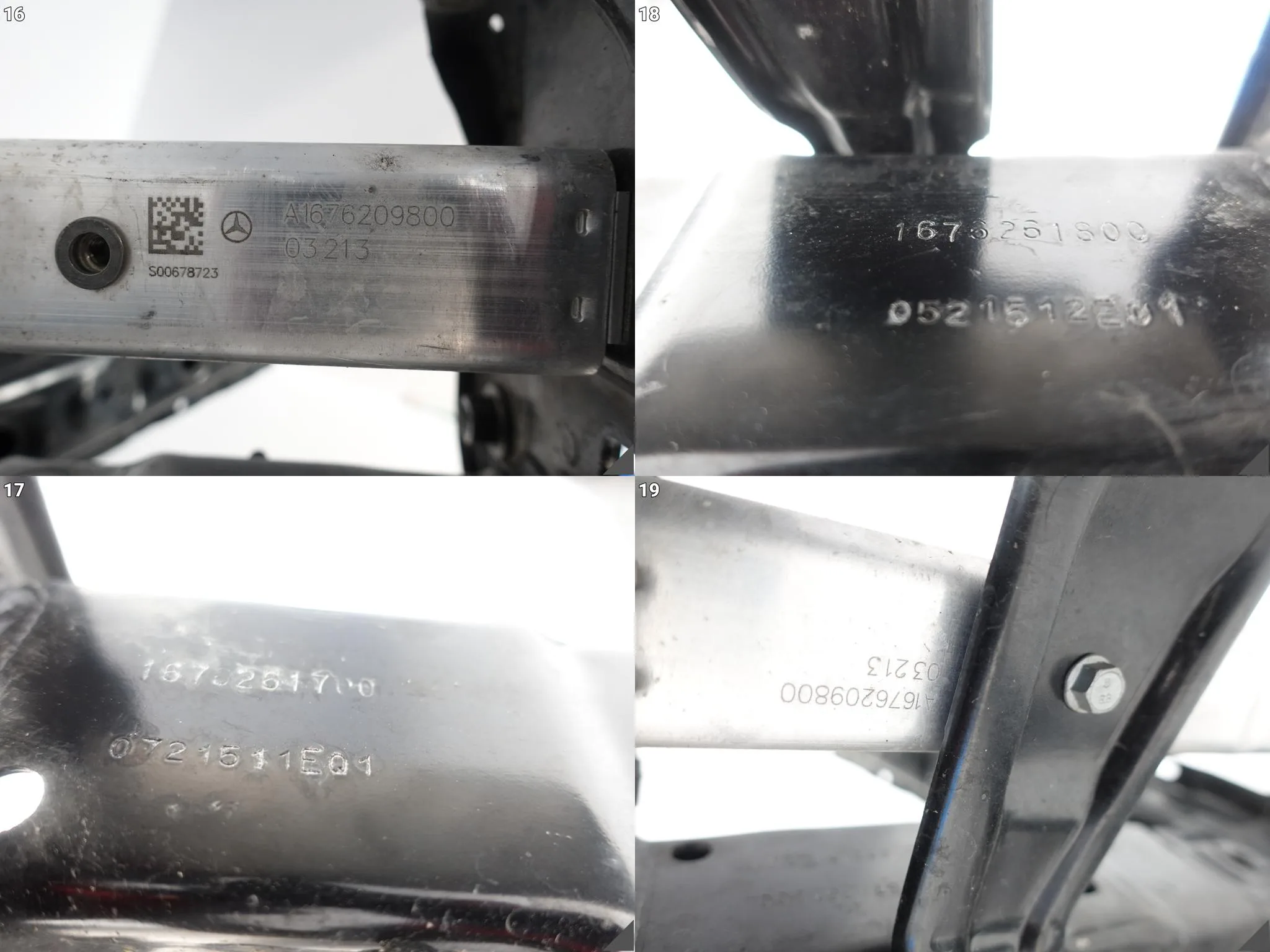 MERCEDES GLE II W167 GLS X167 19- BELKA WZMOCNIENIE WSPORNIK ZDERZAK PRZÓD MERCEDES GLE II W167 GLS X167 19- BELKA WZMOCNIENIE WSPORNIK ZDERZAK PRZÓD - obrazek 14