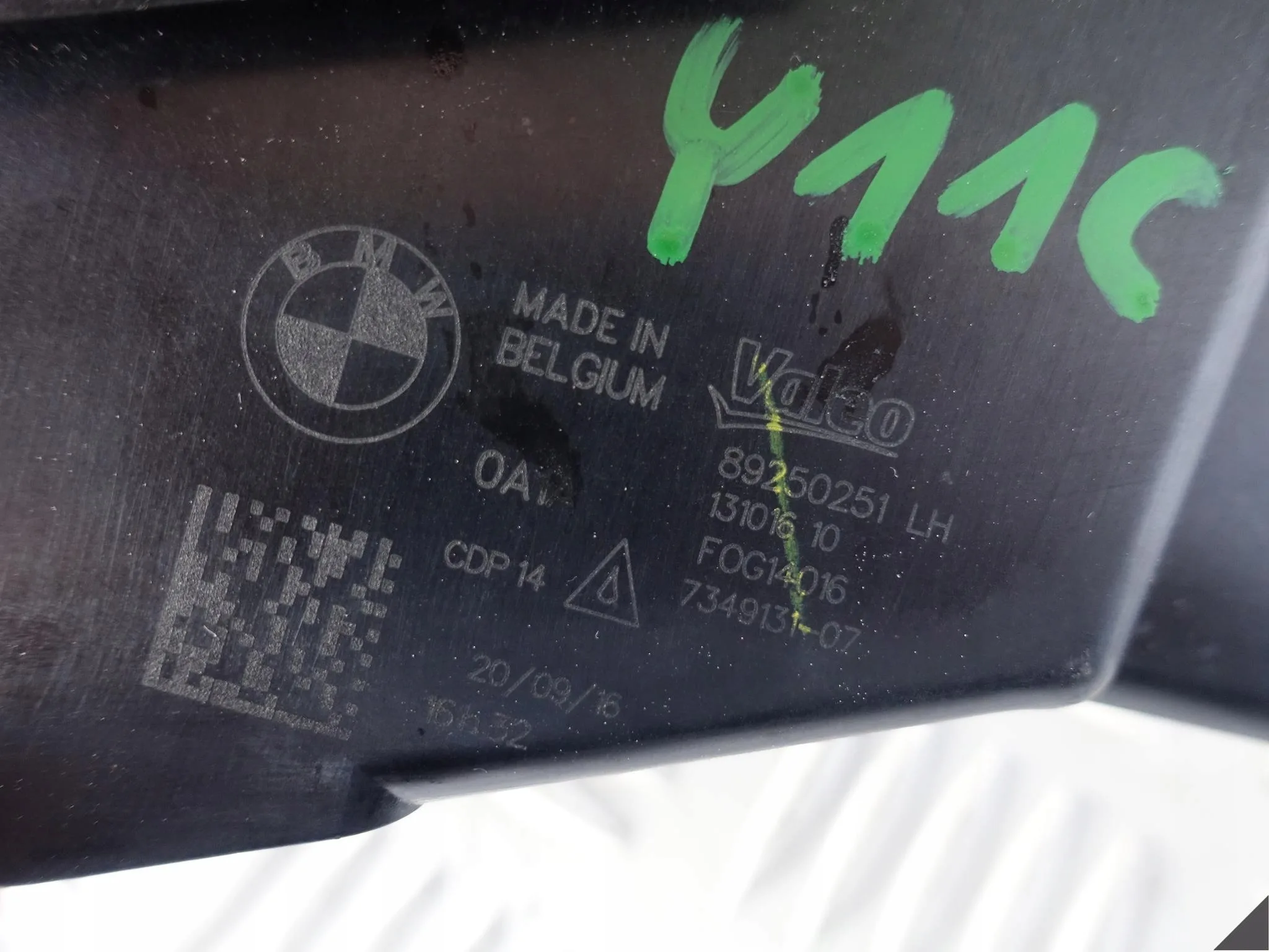 BMW 5 G30 G31 6 G32 LED LAMPA HALOGEN LEWY IDEALNY BMW 5 G30 G31 6 G32 LED LAMPA HALOGEN LEWY IDEALNY - obrazek 6