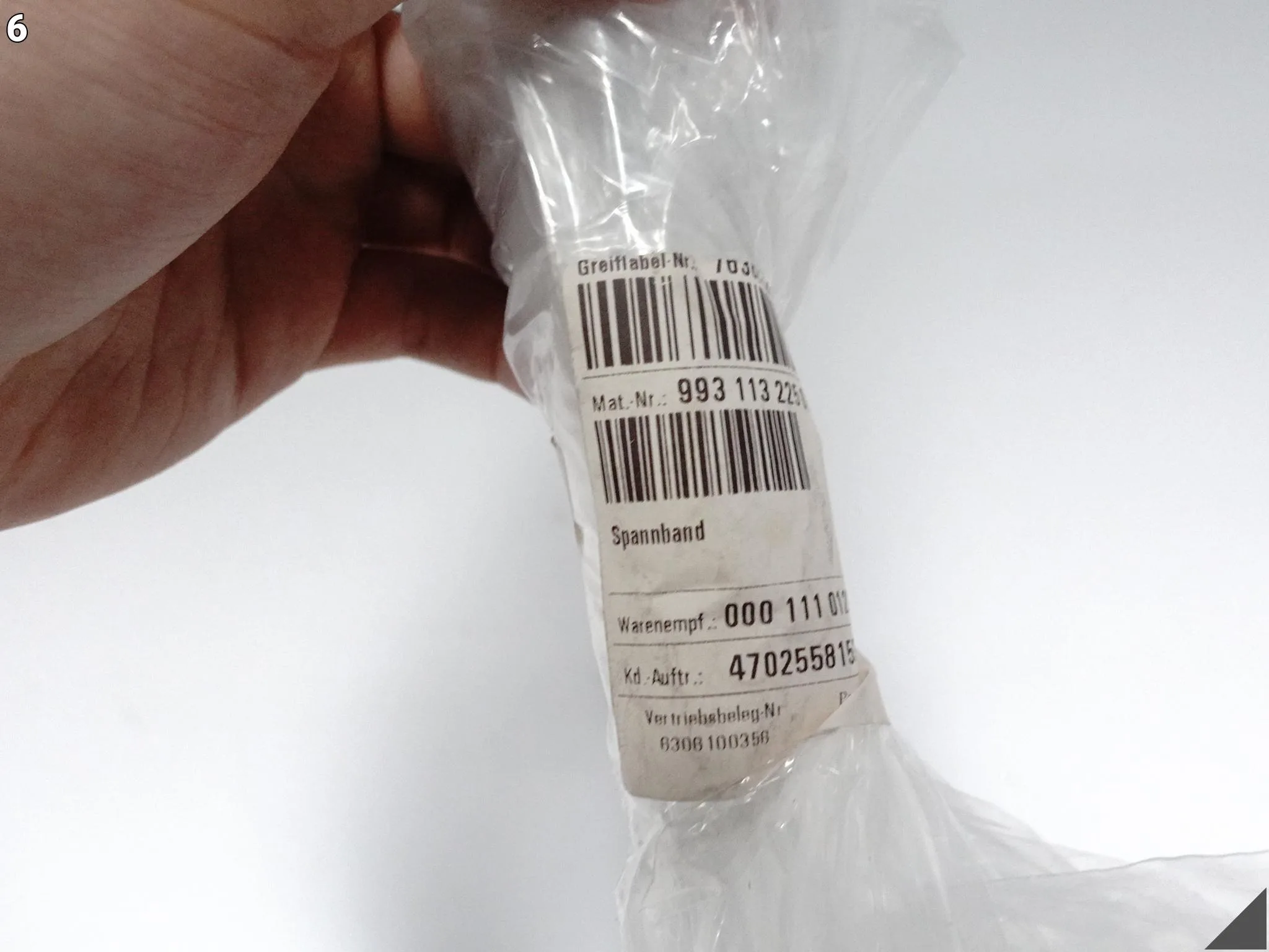 PORSCHE 911 993 93-98 OBEJMA TŁUMIKA UKŁAD WYDECHOWY MOCOWANIE 99311322501 PORSCHE 911 993 93-98 OBEJMA TŁUMIKA UKŁAD WYDECHOWY MOCOWANIE 99311322501 - obrazek 7