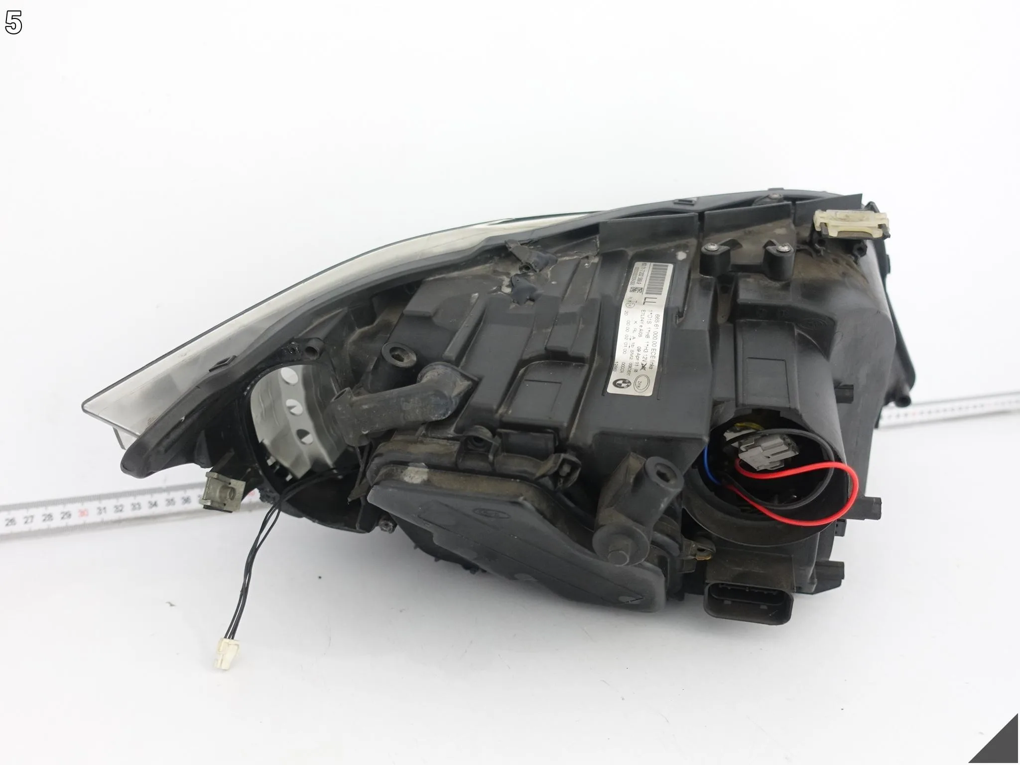 BMW 3 E90 E91 LCI LIFT 08-12 LAMPA XENON + LED SKRĘTNA AHL LEWA PRZÓD EU BMW 3 E90 E91 LCI LIFT 08-12 LAMPA XENON + LED SKRĘTNA AHL LEWA PRZÓD EU - obrazek 7