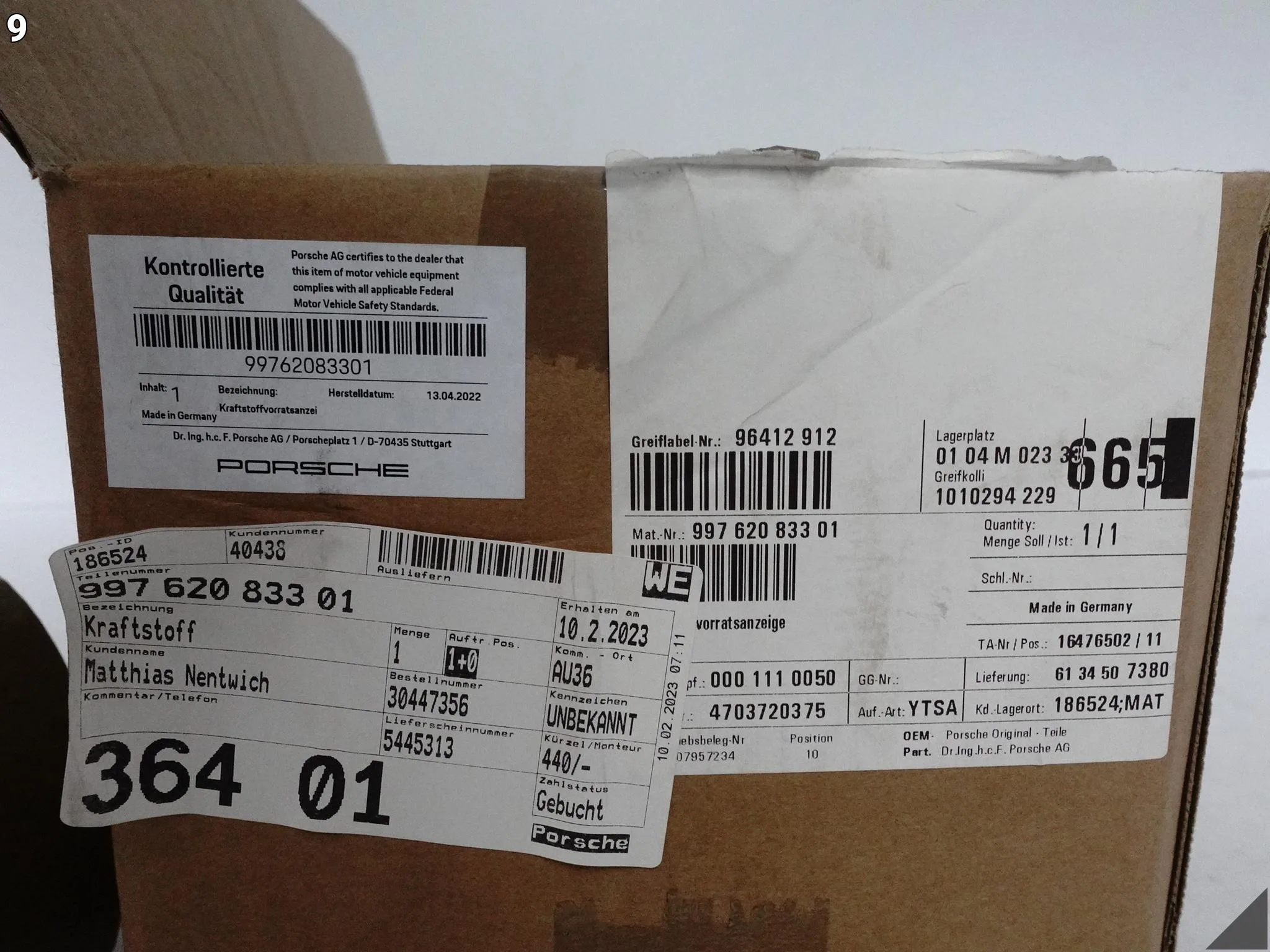 PORSCHE 911 997 04-12 CZUJNIK POZIOMU PALIWA PŁYWAK UKŁAD PALIWOWY PORSCHE 911 997 04-12 CZUJNIK POZIOMU PALIWA PŁYWAK UKŁAD PALIWOWY - obrazek 10