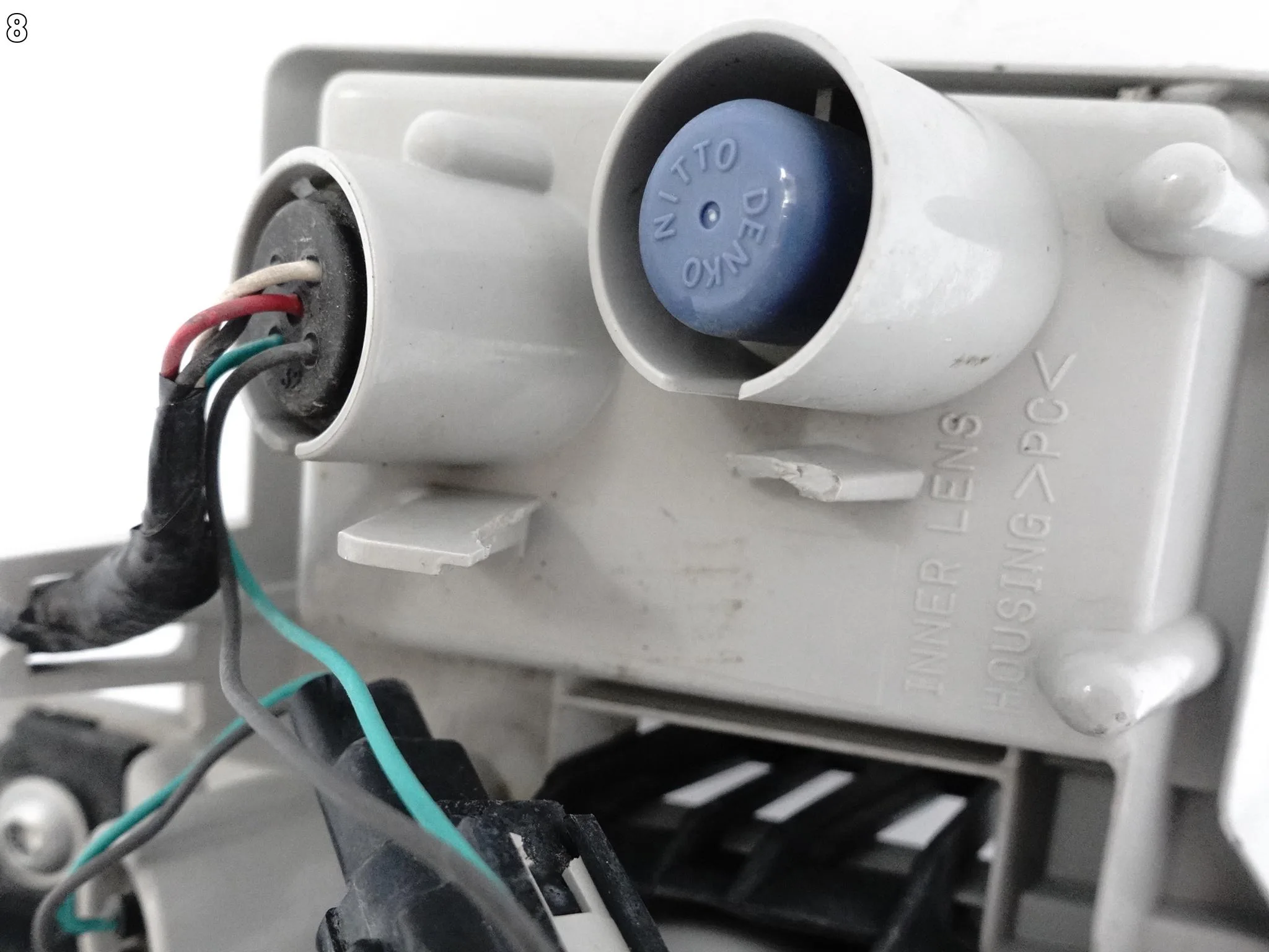 NISSAN GT-R GTR LIFT R35 12-16 HALOGEN LED DRL LEWY W ZDERZAK PRZÓD NISSAN GT-R GTR LIFT R35 12-16 HALOGEN LED DRL LEWY W ZDERZAK PRZÓD - obrazek 9